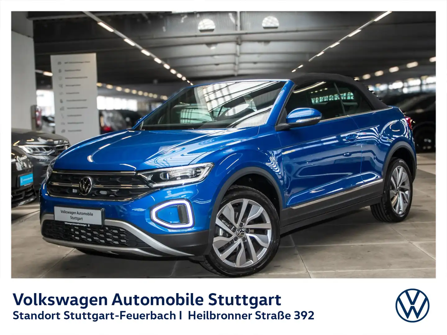 Volkswagen T-Roc 1.5 TSI Navi Tempomat Kamera Blau - 1