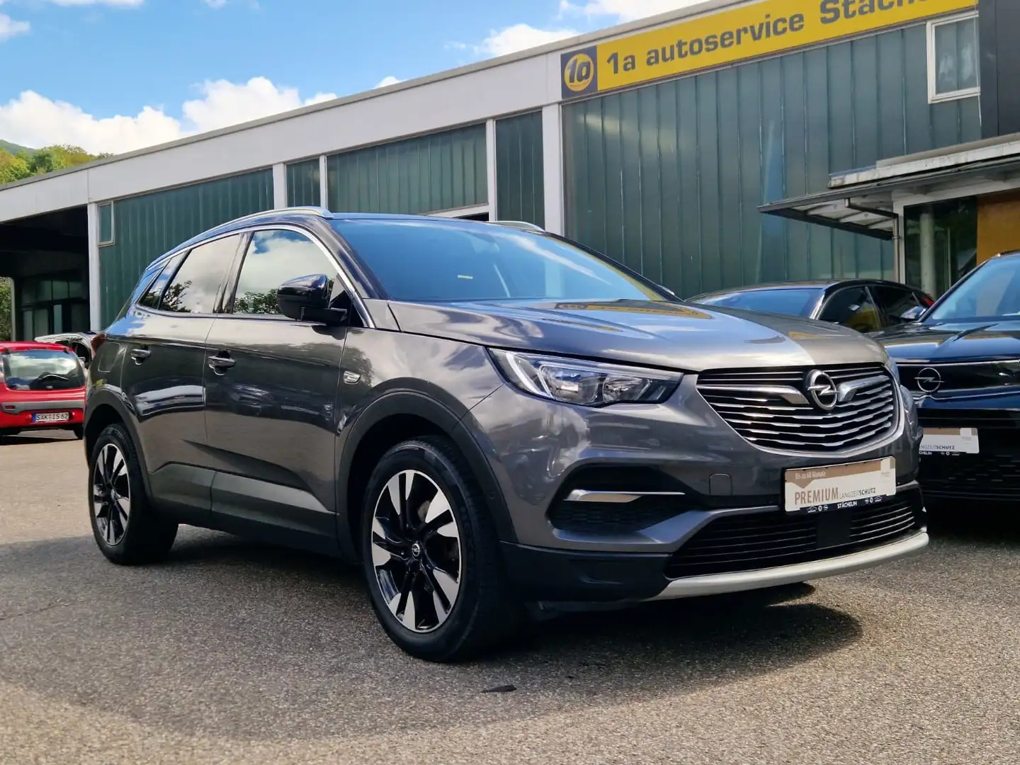 Opel Grandland X X 1.2T Dynamic,KEYLESS,INTELLI,PDC,ALU Grau - 2