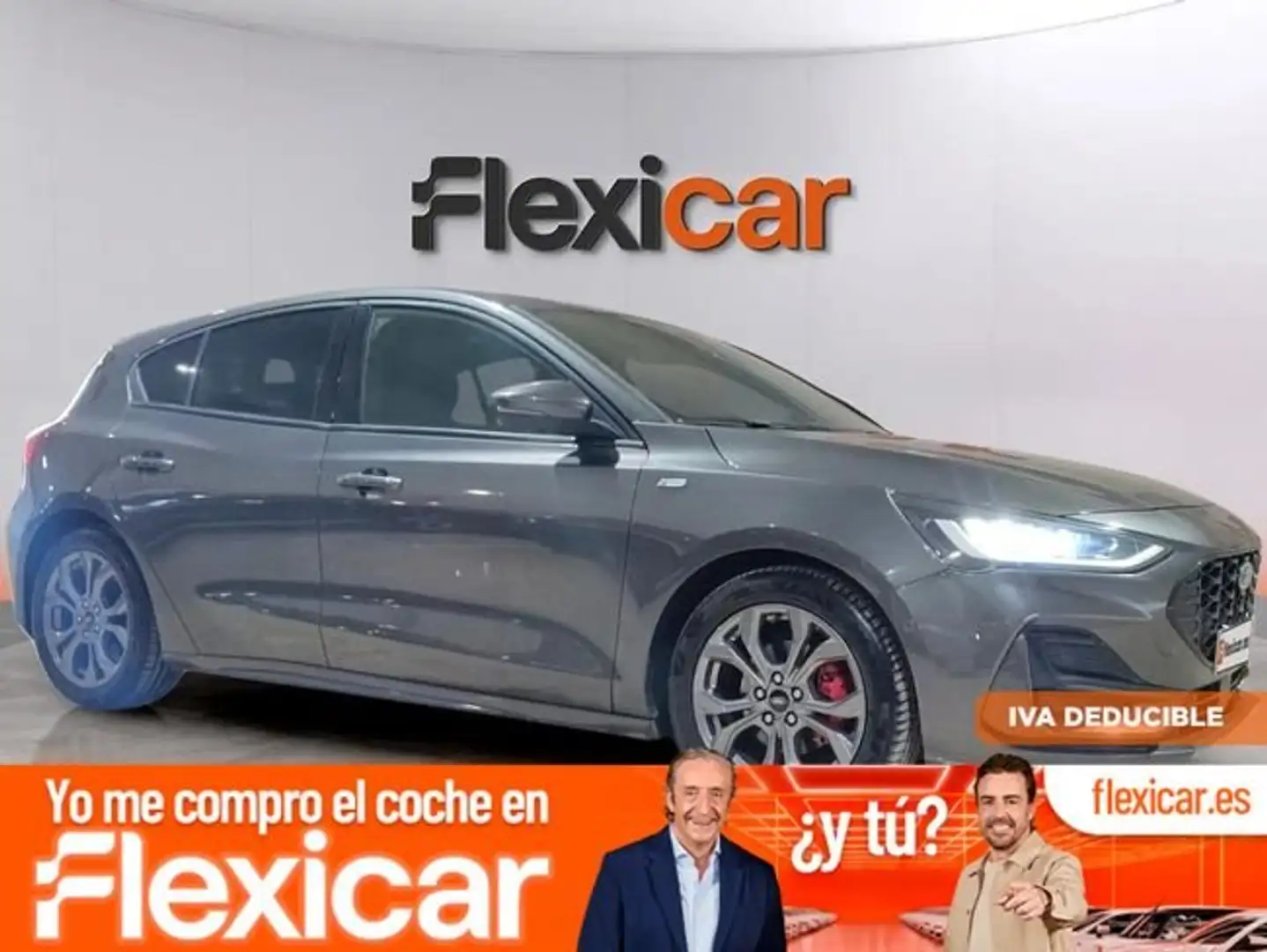 Ford Focus 1.0 Ecoboost MHEV 92kW ST-Line Gris - 1