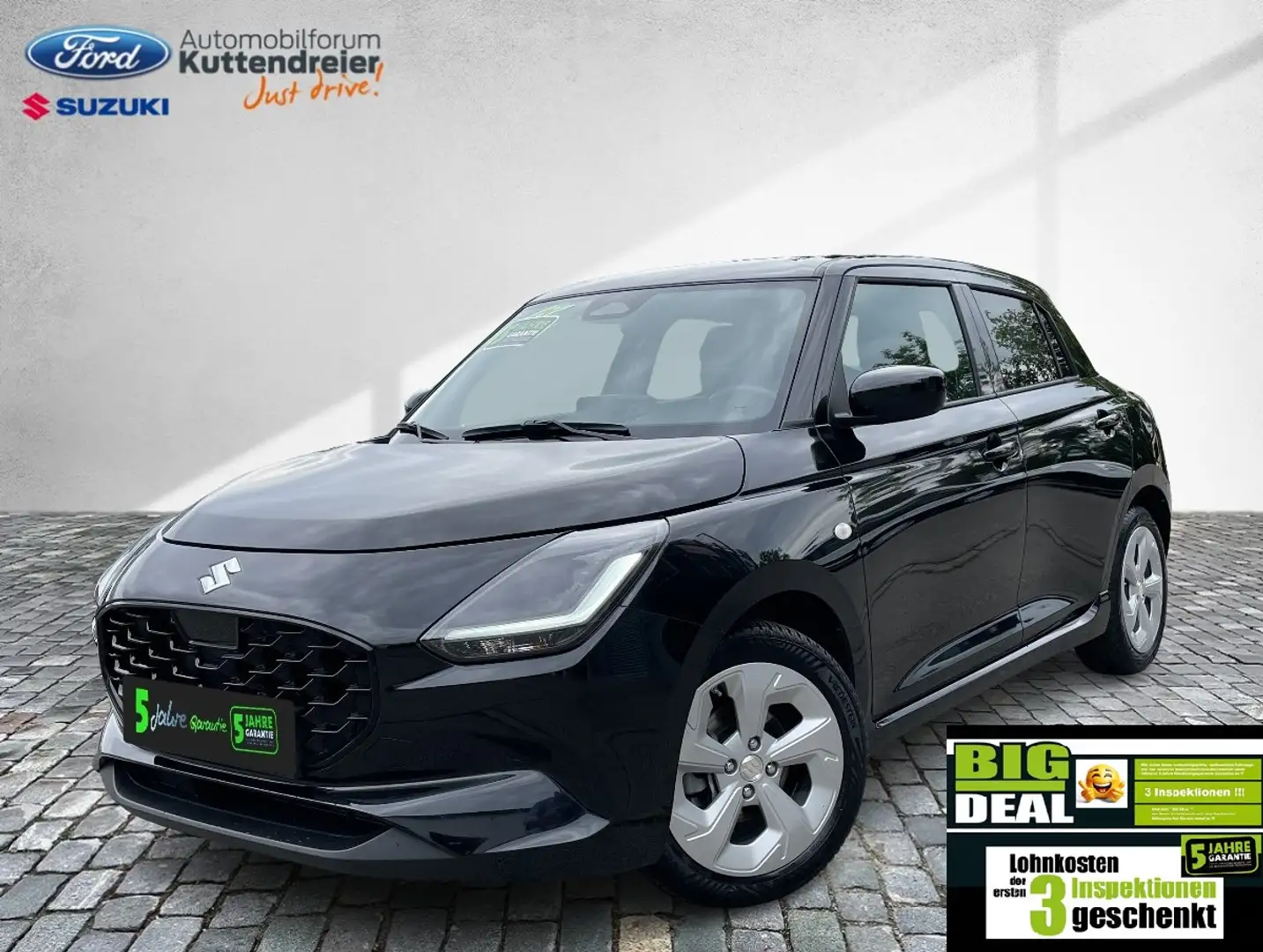 Suzuki Swift Comfort + Navi Kamera LED Klima ACC PDC Schwarz - 2