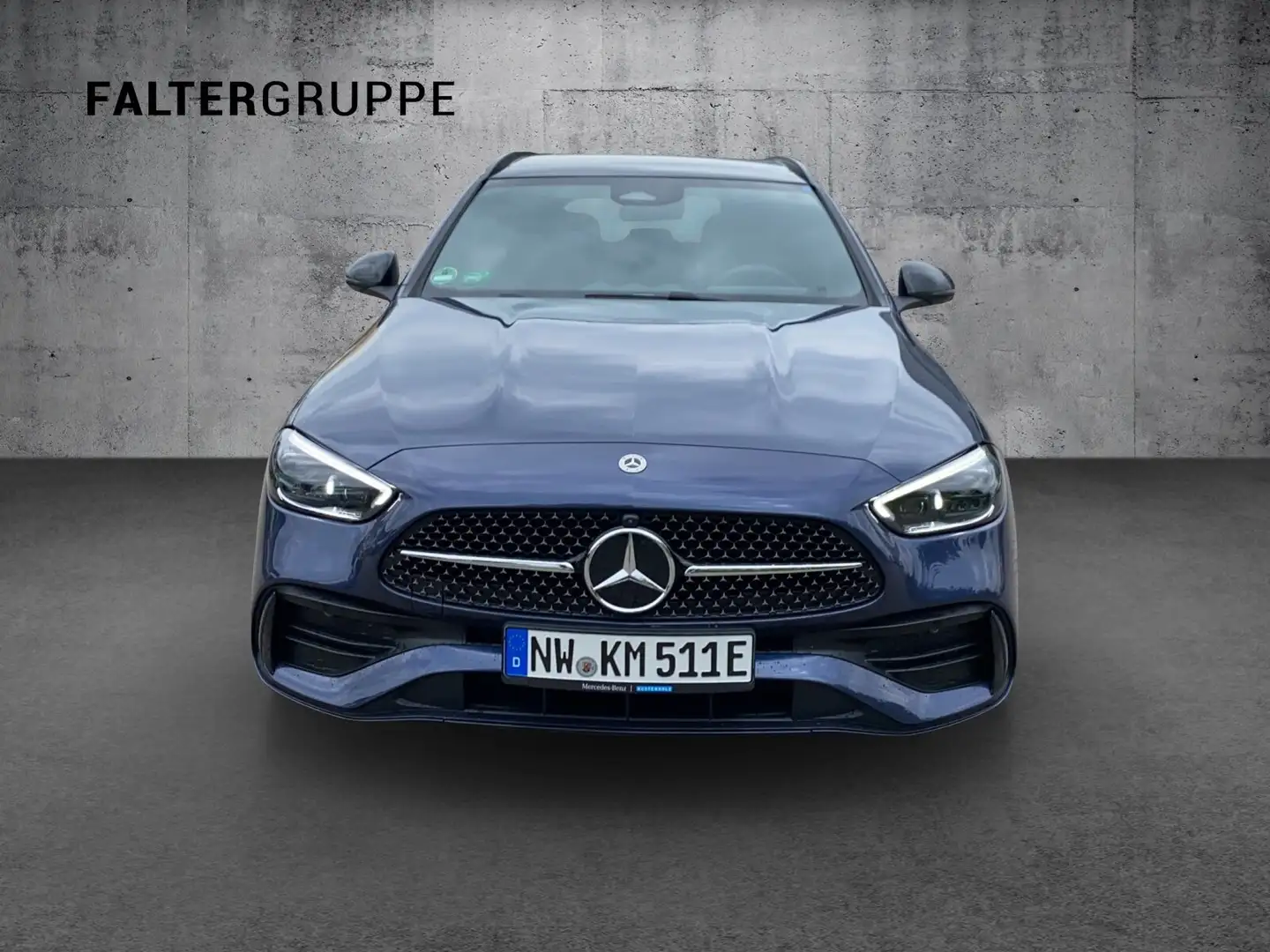 Mercedes-Benz C 300 C 300 de T AMG+NIGHT+AHK+DISTRO+PANO+KEYLESS+360 Blau - 2