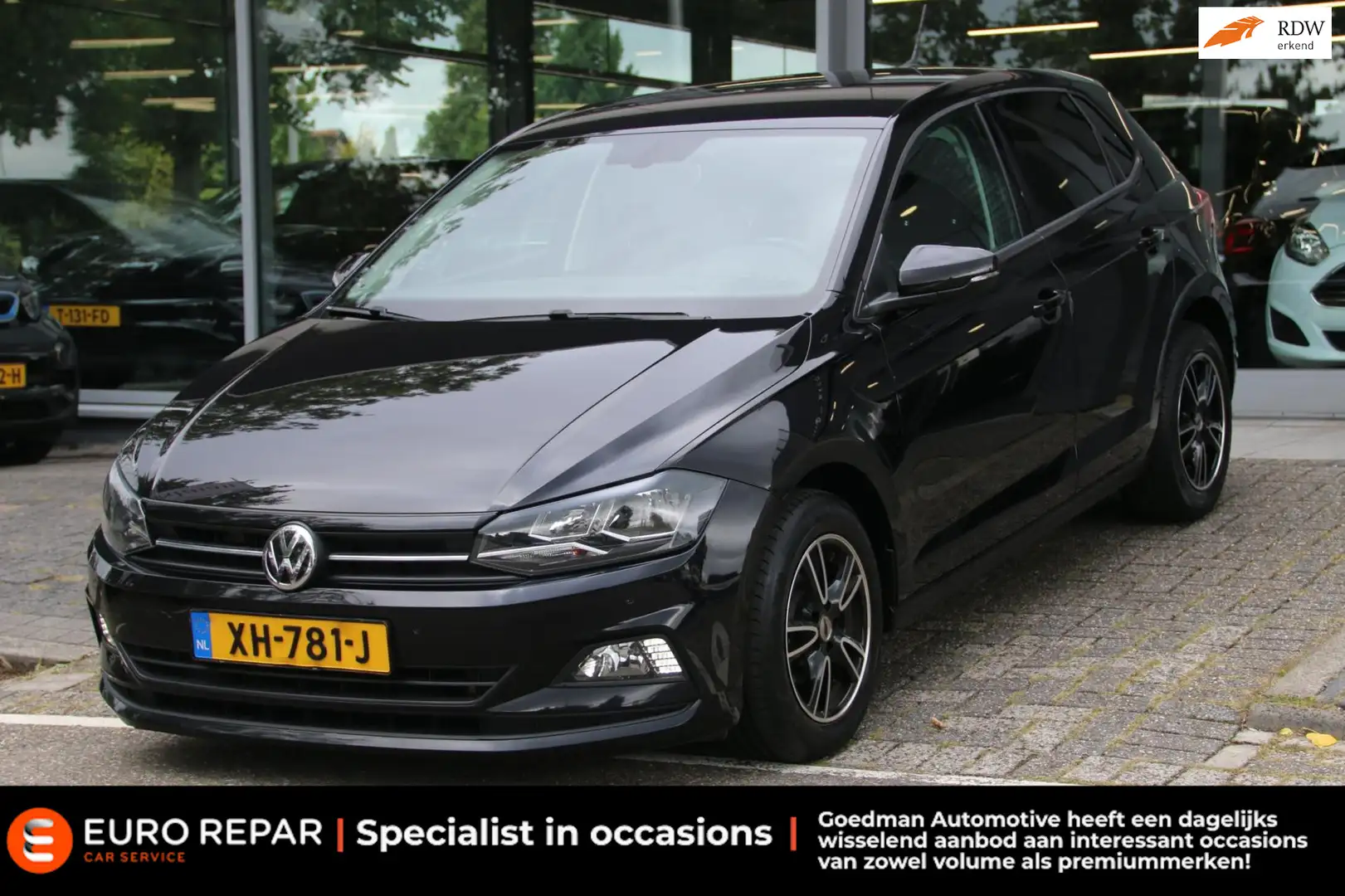 Volkswagen Polo 1.0 TSI Comfortline NL-AUTO NAP! Schwarz - 1