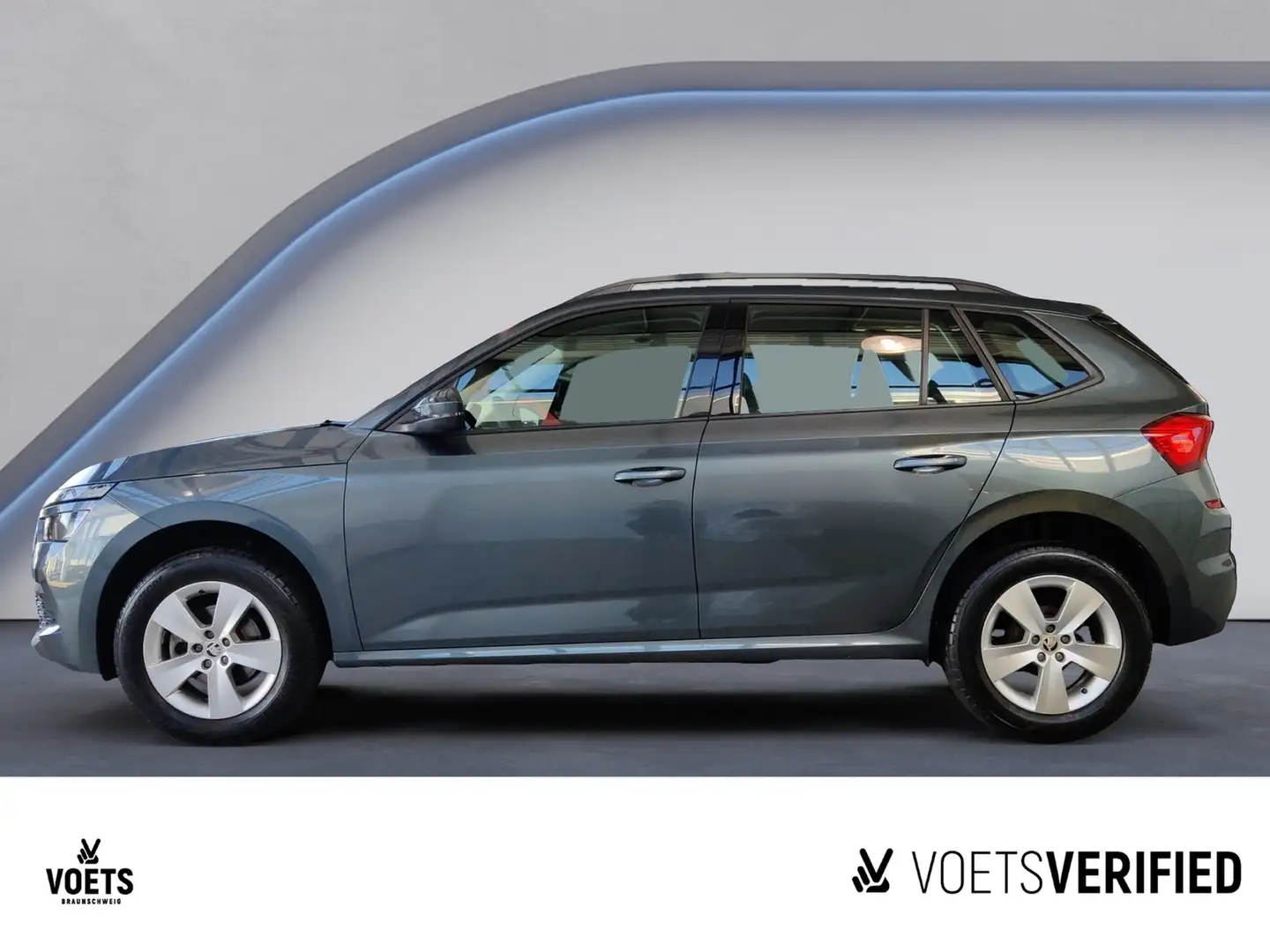 Skoda Kamiq Active 1.0 TSI SHZ+PDC H+KLIMA Grijs - 2