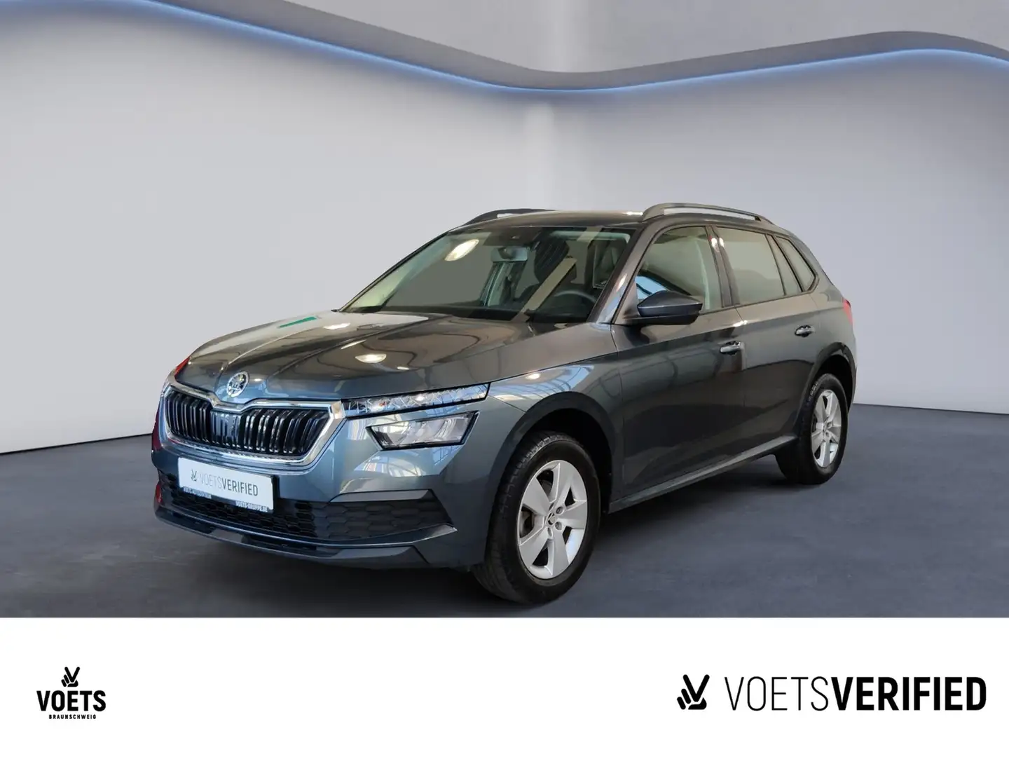 Skoda Kamiq Active 1.0 TSI SHZ+PDC H+KLIMA Grijs - 1