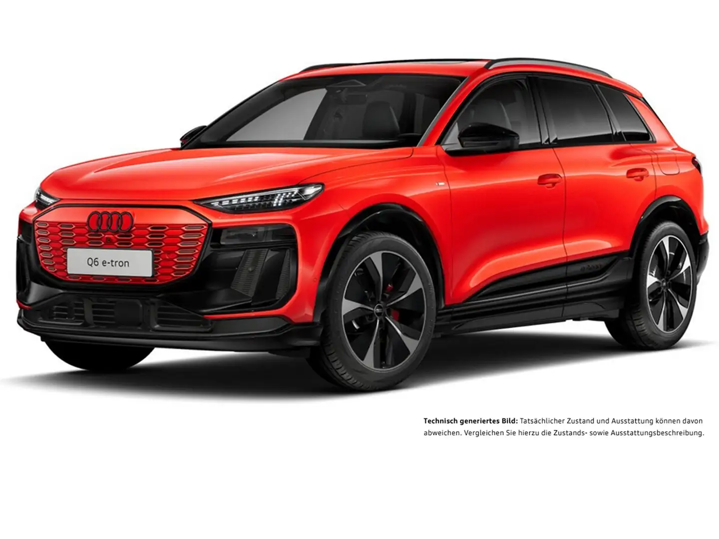 Audi Q6 e-tron quattro S LINE WÄRMEPUMPE PANO B&O AHK Rot - 2