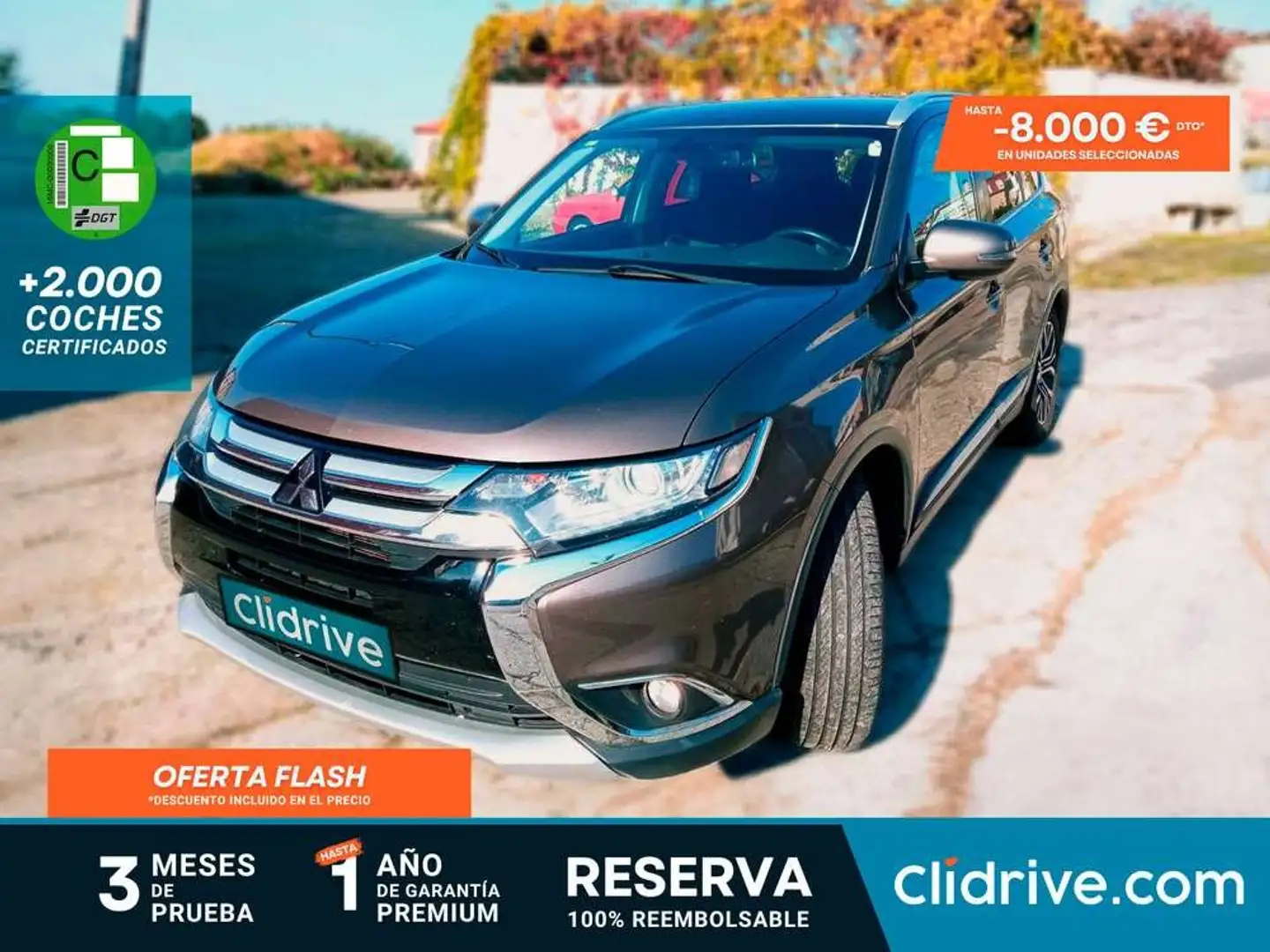 Mitsubishi Outlander 220DI-D Motion 2WD Marrón - 1