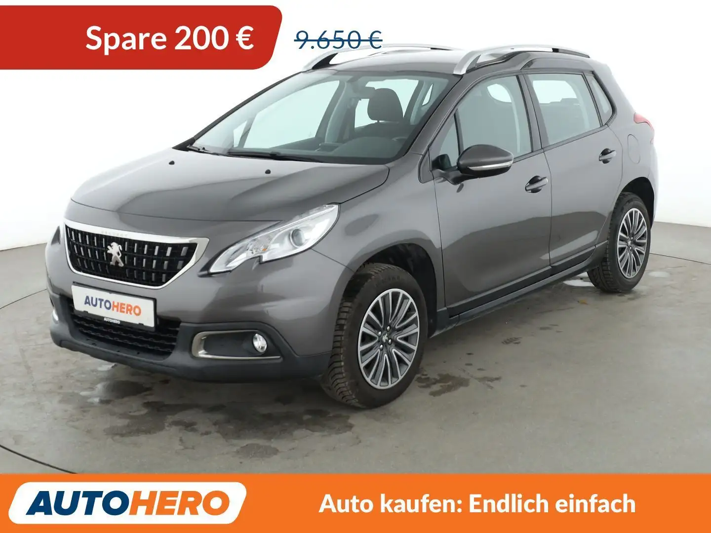 Peugeot 2008 1.2 PureTech Active*TEMPO*PDC*AHK*KLIMA*GARANTIE* Gris - 1