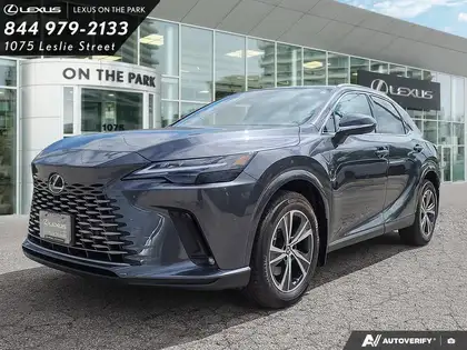 Gray 2026 Lexus RX Hybrid SUV / Crossover All-Wheel Drive Continuously Variable Transmission