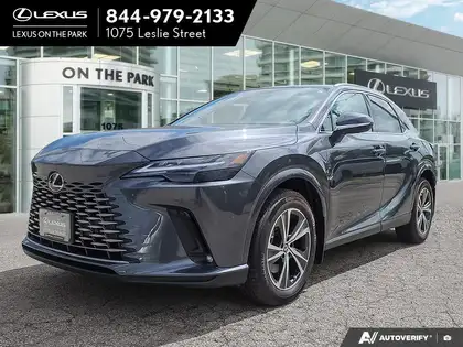 Gray 2026 Lexus RX Hybrid SUV / Crossover All-Wheel Drive Continuously Variable Transmission