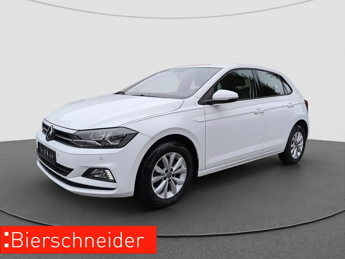 Volkswagen Polo VI 1.0 TSI Highline PDC KLIMAAUT SHZ APP+DAB+NAVI+ Blanc - 1