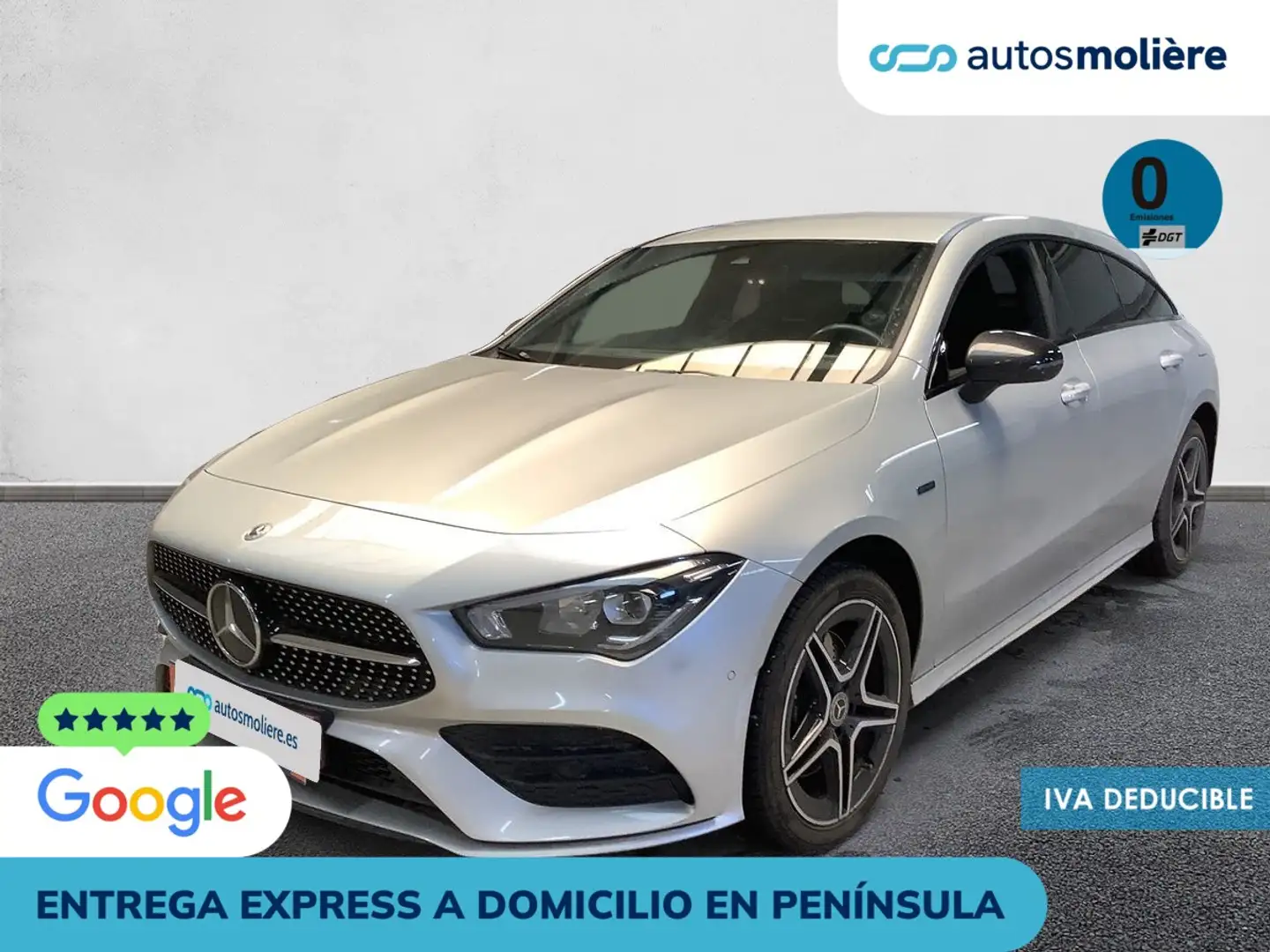 Mercedes-Benz CLA 250 Shooting Brake 250e 8G-DCT Plateado - 1