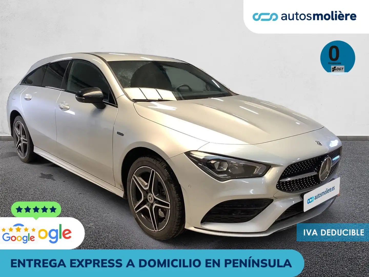 Mercedes-Benz CLA 250 Shooting Brake 250e 8G-DCT Plateado - 2