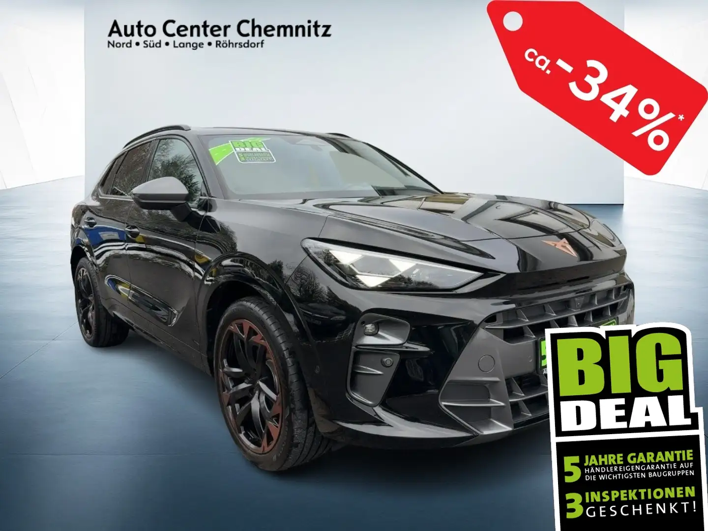 CUPRA Terramar DSG HUD/AHK/Matrix/EDGE/360°/20 Schwarz - 1