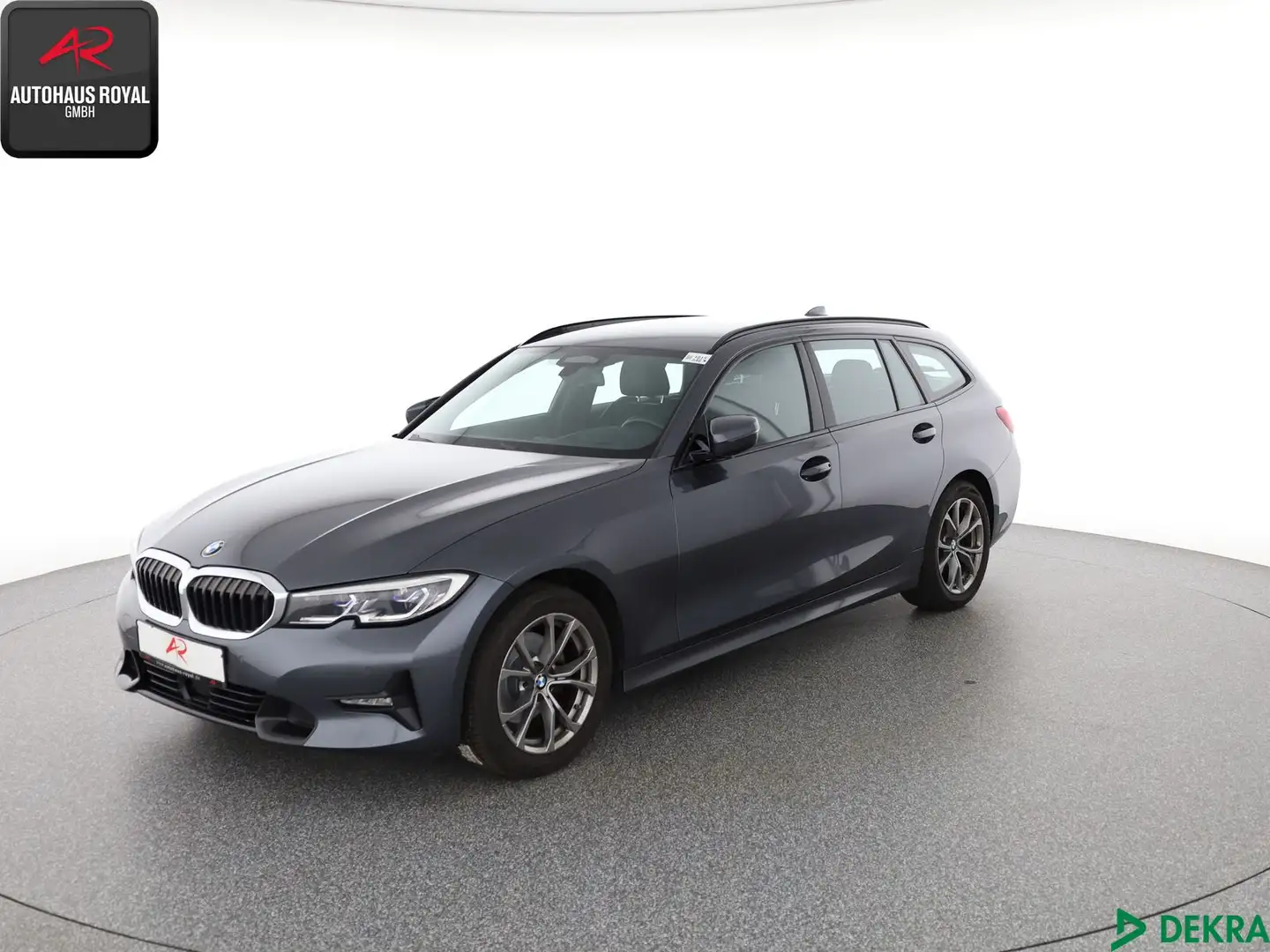 BMW 320 320 d T SPORT LINE SHADOW LASER,HUD,KEYLESS,AHK Grau - 1