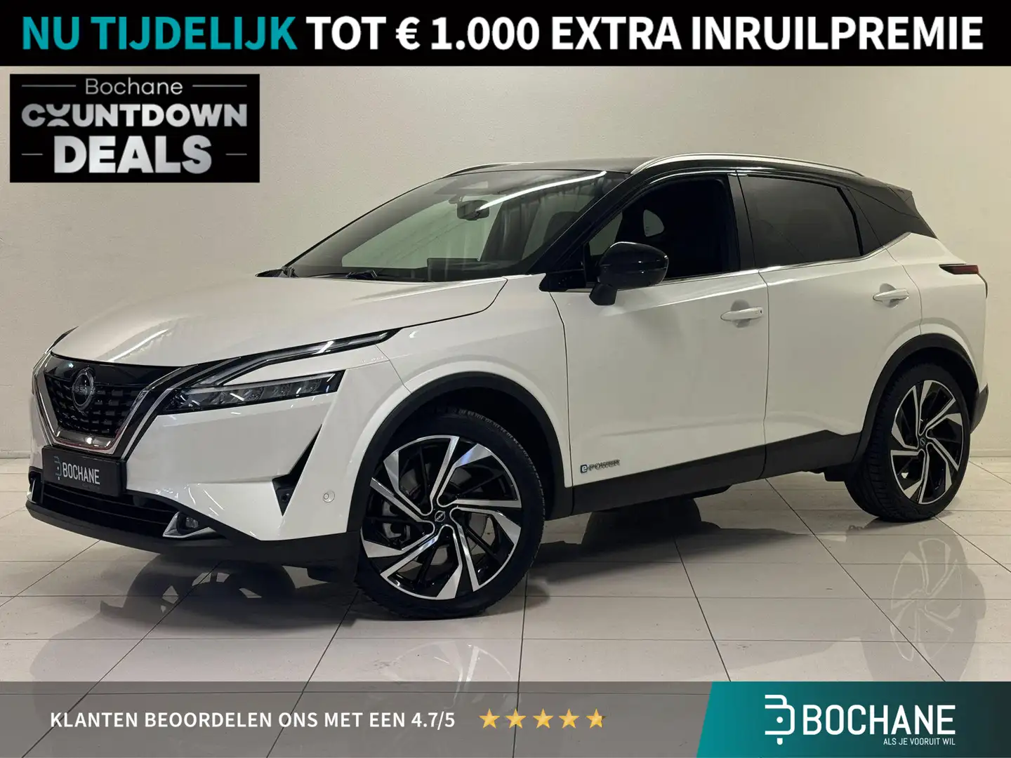 Nissan Qashqai 1.5 e-Power Tekna Plus | Trekhaak | BOSE Audio | P Wit - 1