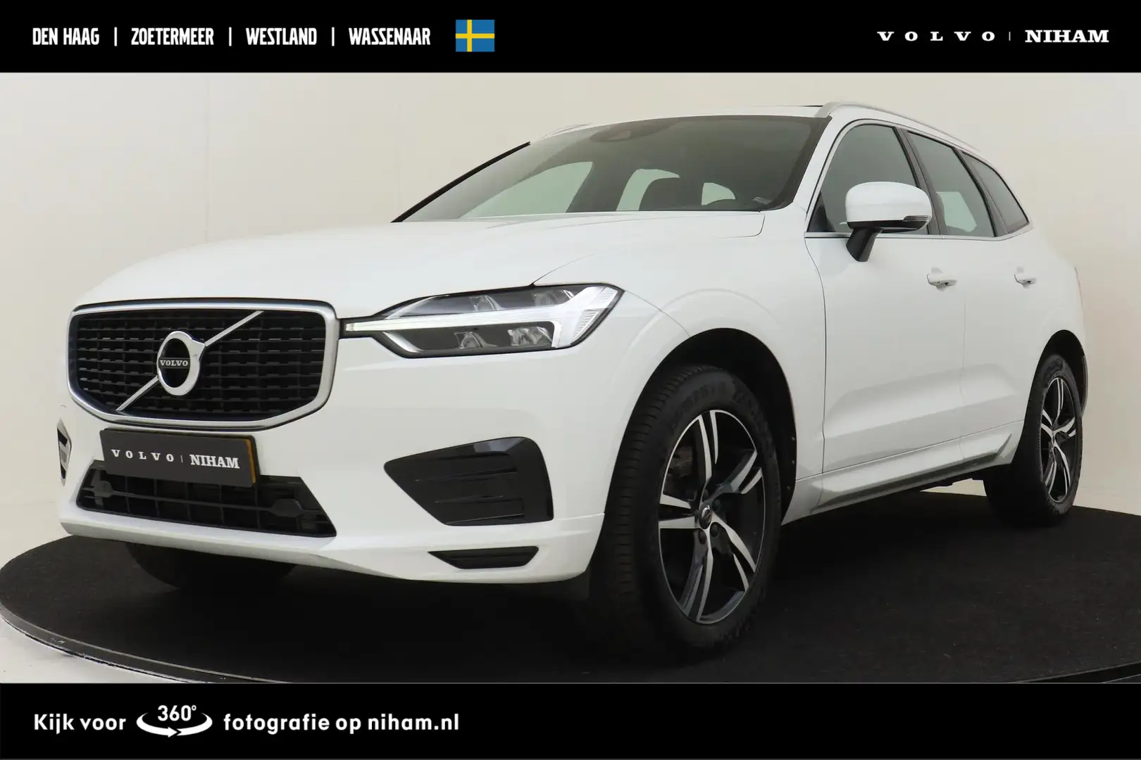 Volvo XC60 T4 AUT. R-DESIGN -PANO.DAK|KEYLESS|TREKHAAK|PDC|VE Wit - 1