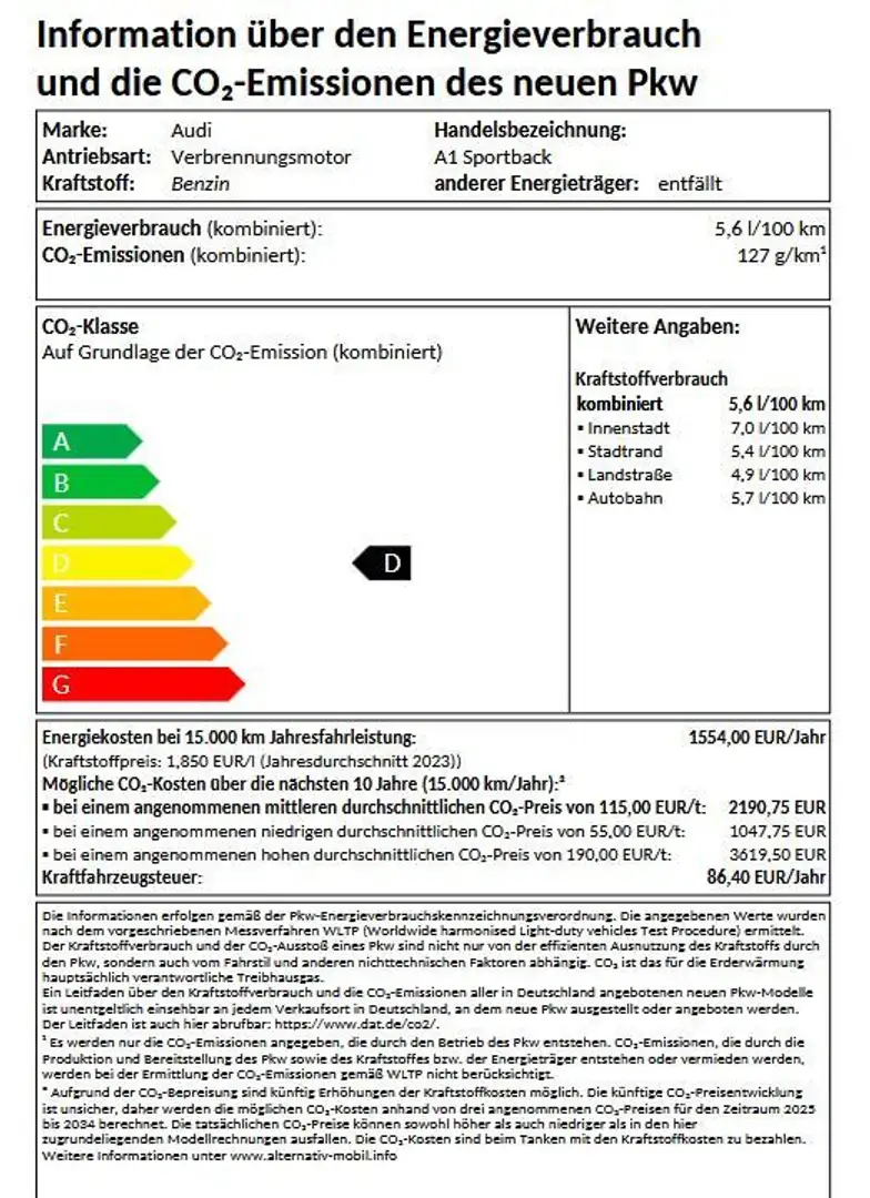 Audi A1 Sportback 25 TFSI S tr. LED+SIDE+SMARTPHONE Blauw - 2