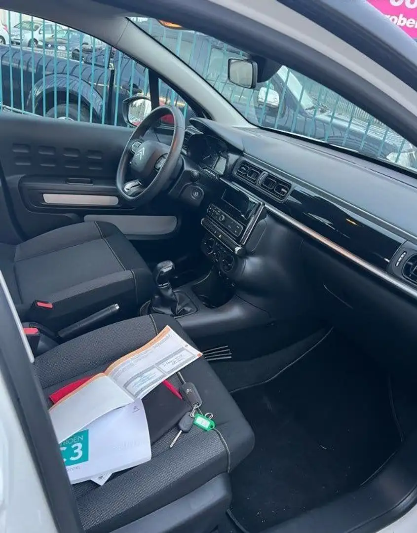 Citroen C3 1.2 lll 82 CV Blanc - 2