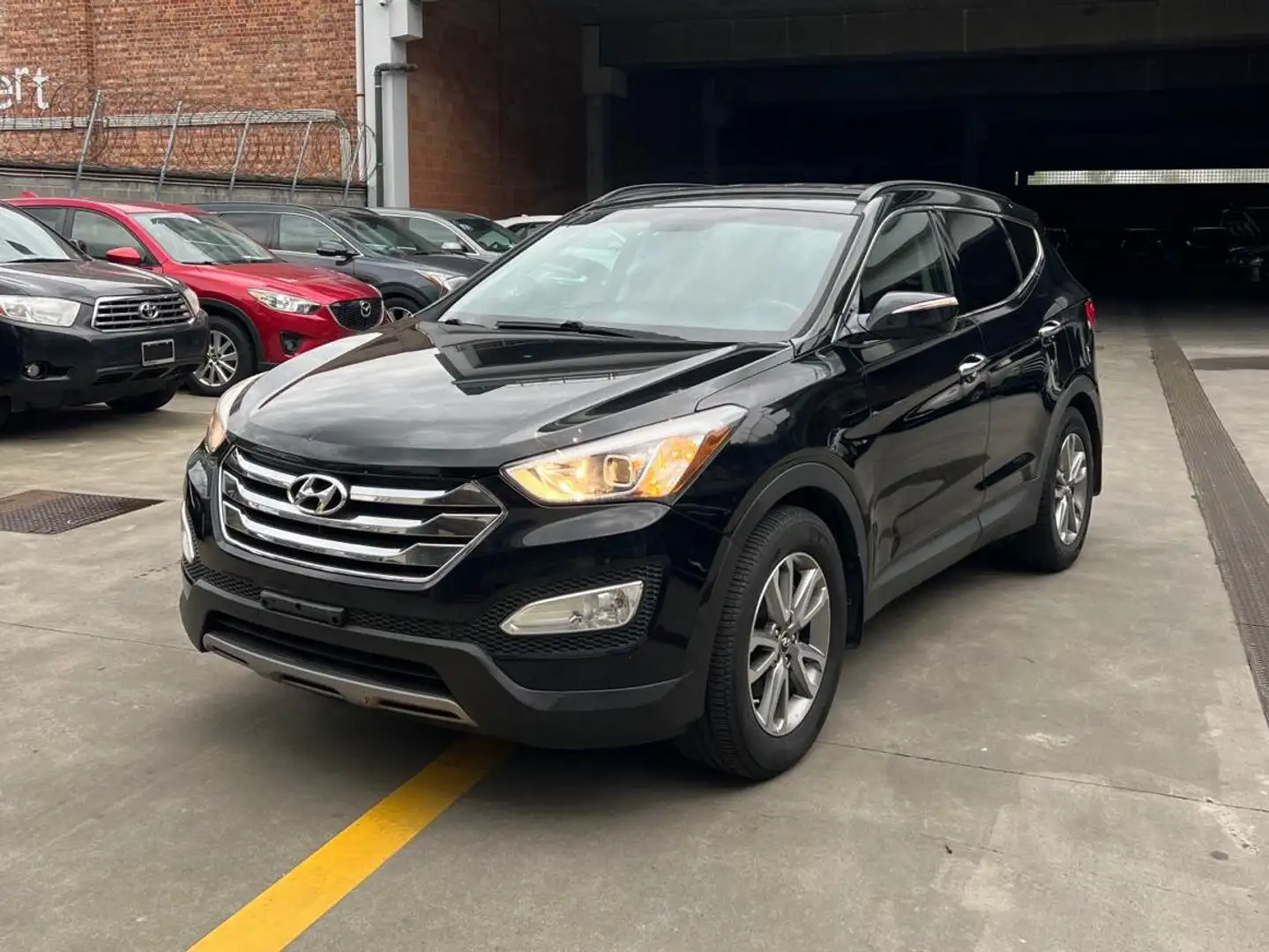Hyundai SANTA FE FULLY LOADED-ONLY EXPORT OUT OF EUROPE Black - 1