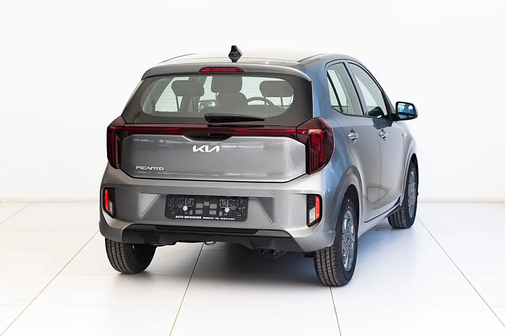 Kia Picanto 1,0 GDI Silber 4 Stz. Grau - 2