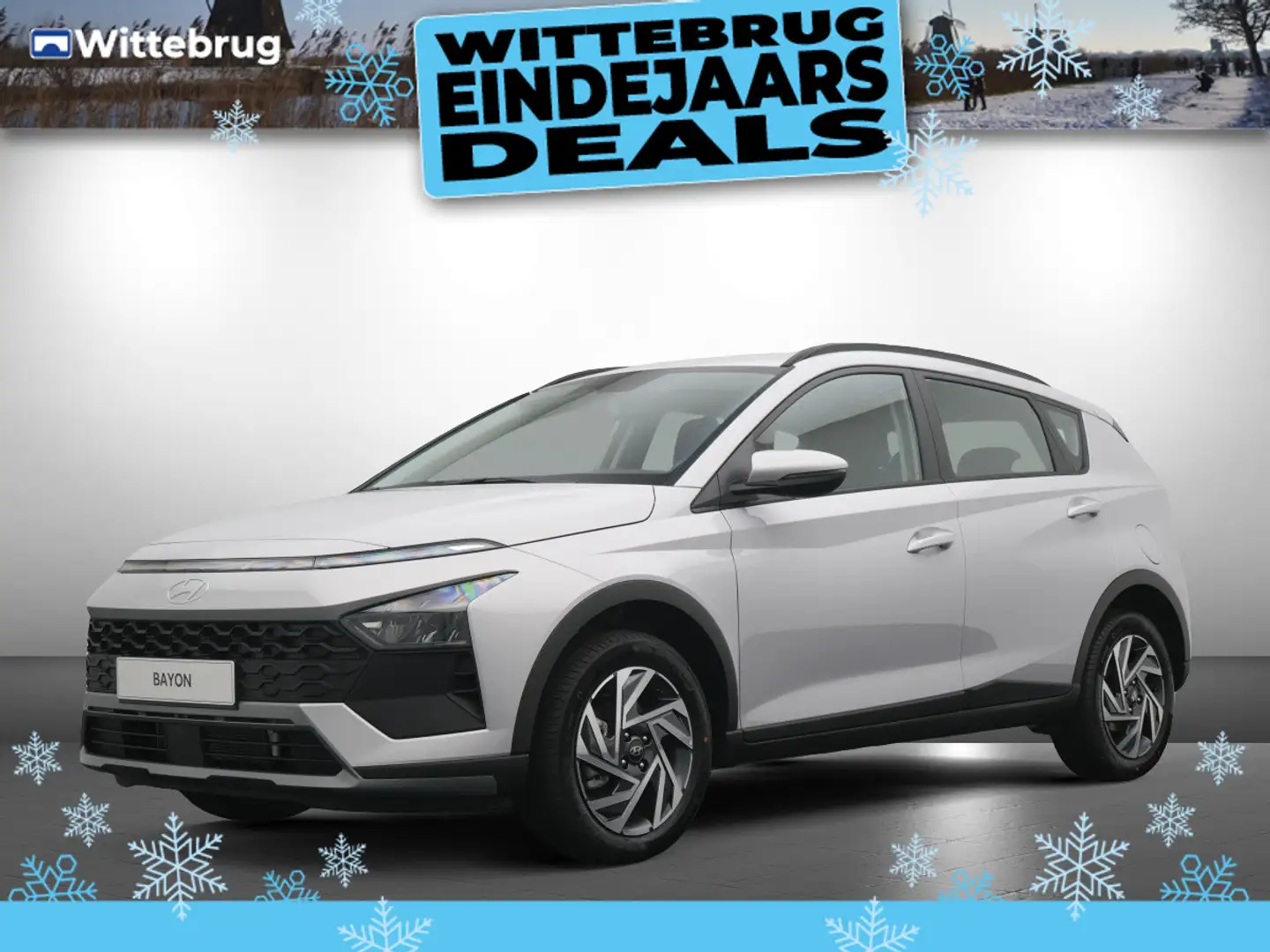 Hyundai BAYON 1.0 T-GDI Comfort met Airconditioning, Navigatie, Grijs - 1