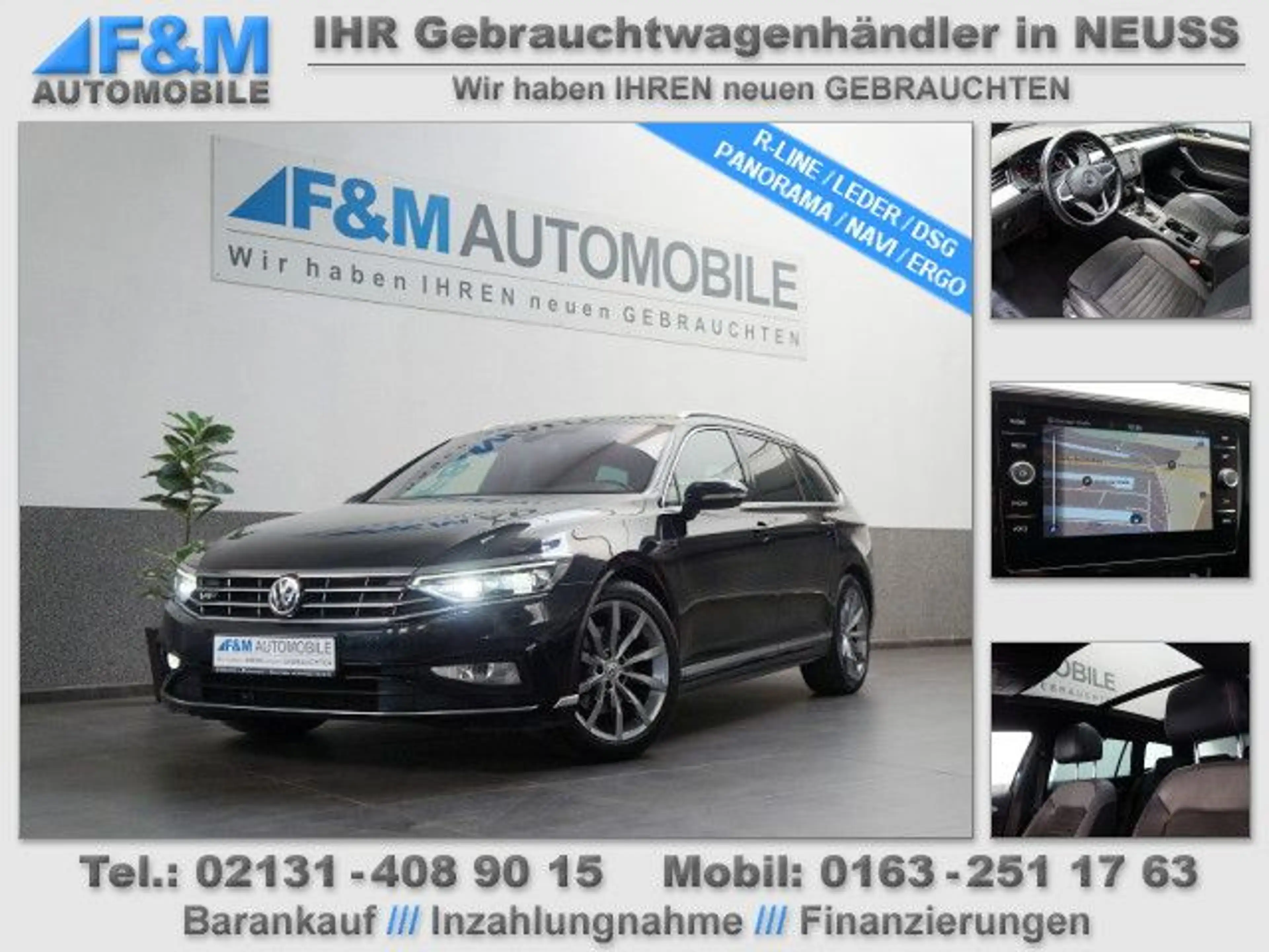 Volkswagen Passat Variant 2.0 TDI DSG R-Line Pano Leder Nav
