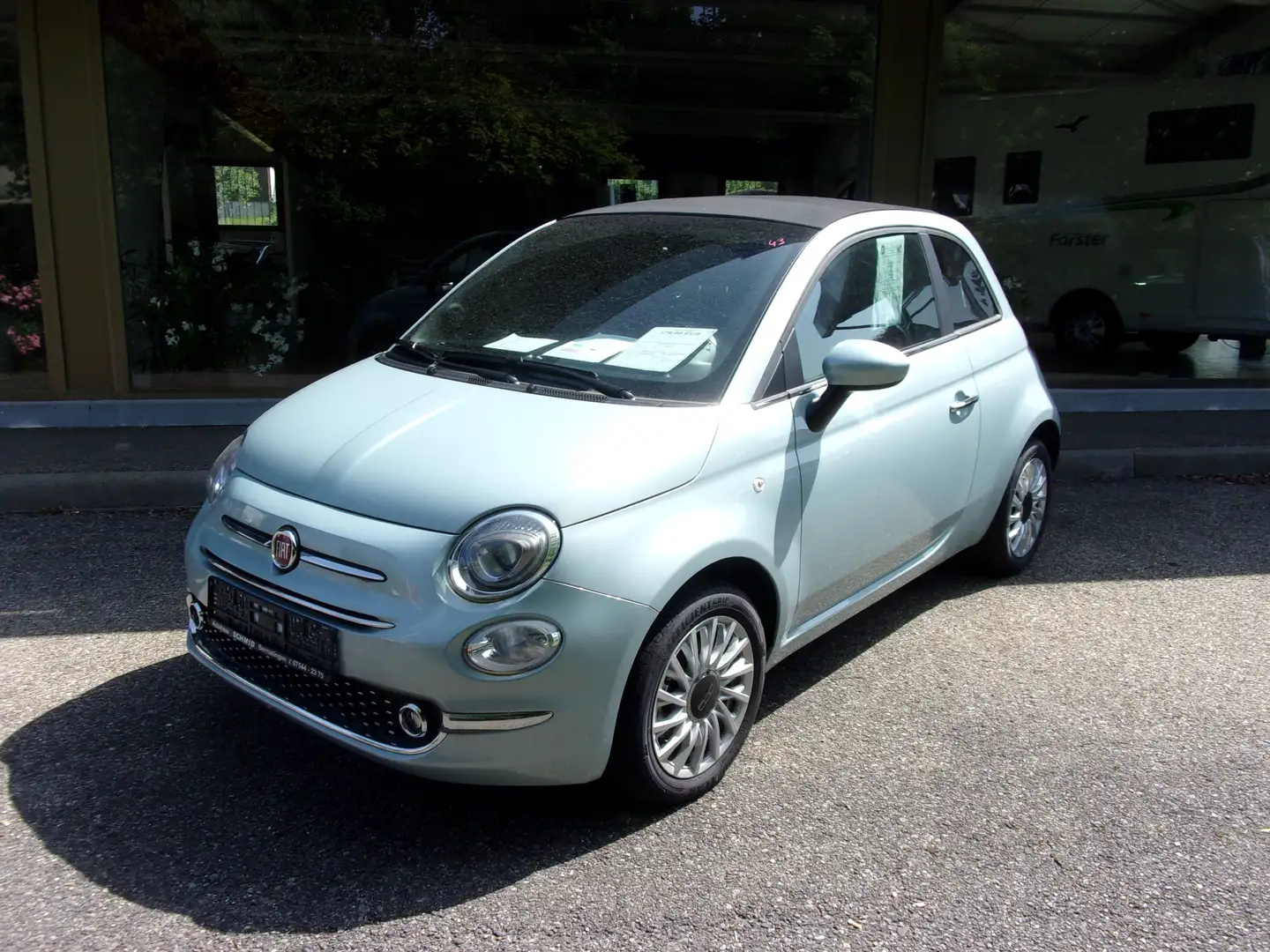 Fiat 500C 500 C 1.0 GSE Hybrid Dolcevita Grün - 2