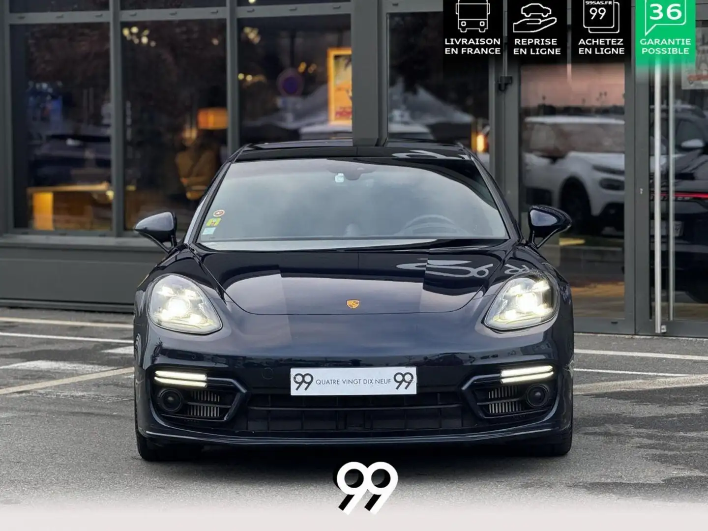 Porsche Panamera Sport Turismo 2.9i V6 - 330 - BV PDK - Stop&Start  Bleu - 2