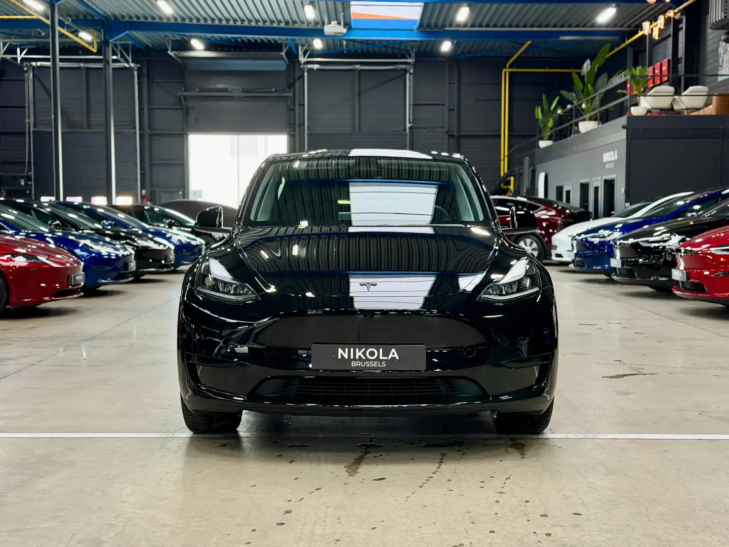 Tesla Model Y LOW MILEAGE - SPOILER - BLACK ON BLACK -RWD Negru - 2