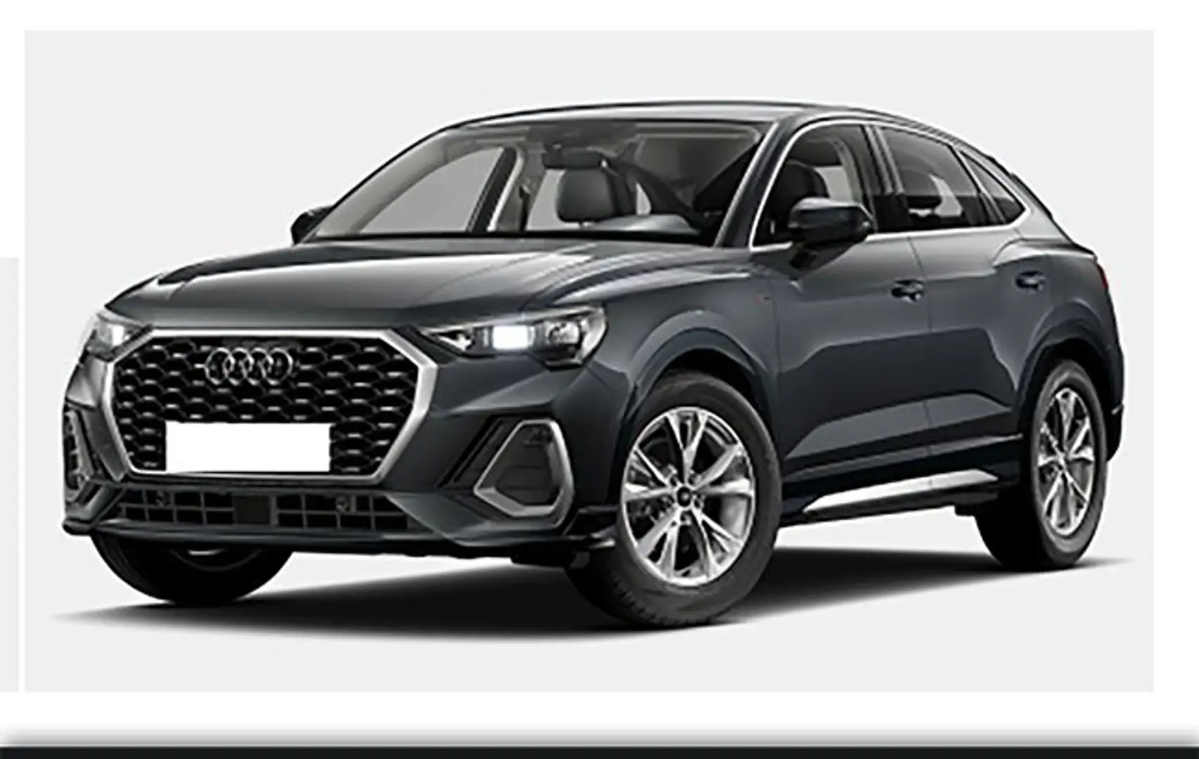 Audi Q3 Q3 35TFSI S tronic S-Line 150PS Technologiepaket Grijs - 1