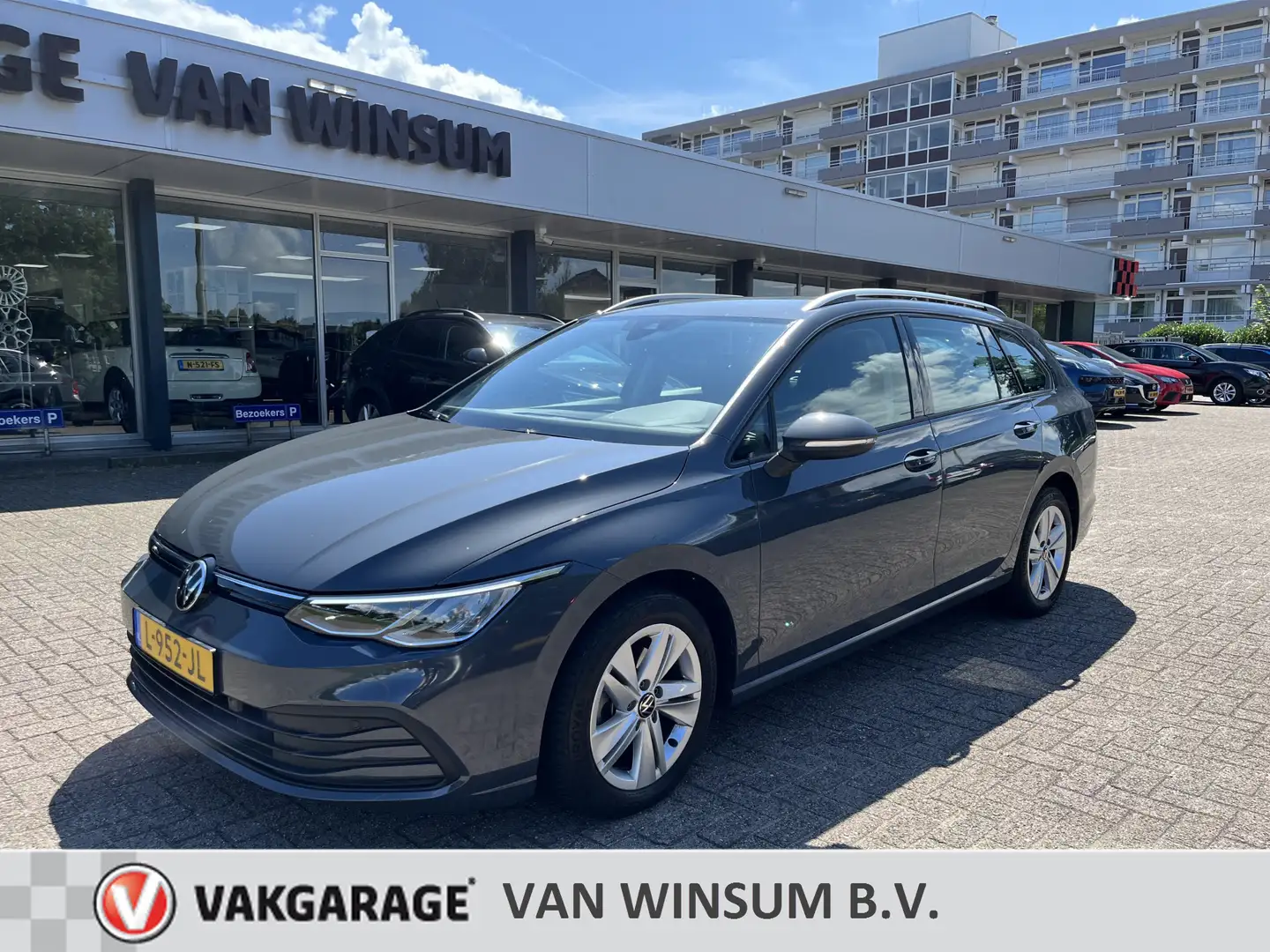 Volkswagen Golf Variant 1.0 eTSI Life navi Cruise Lmv Pdc Nap Grijs - 1