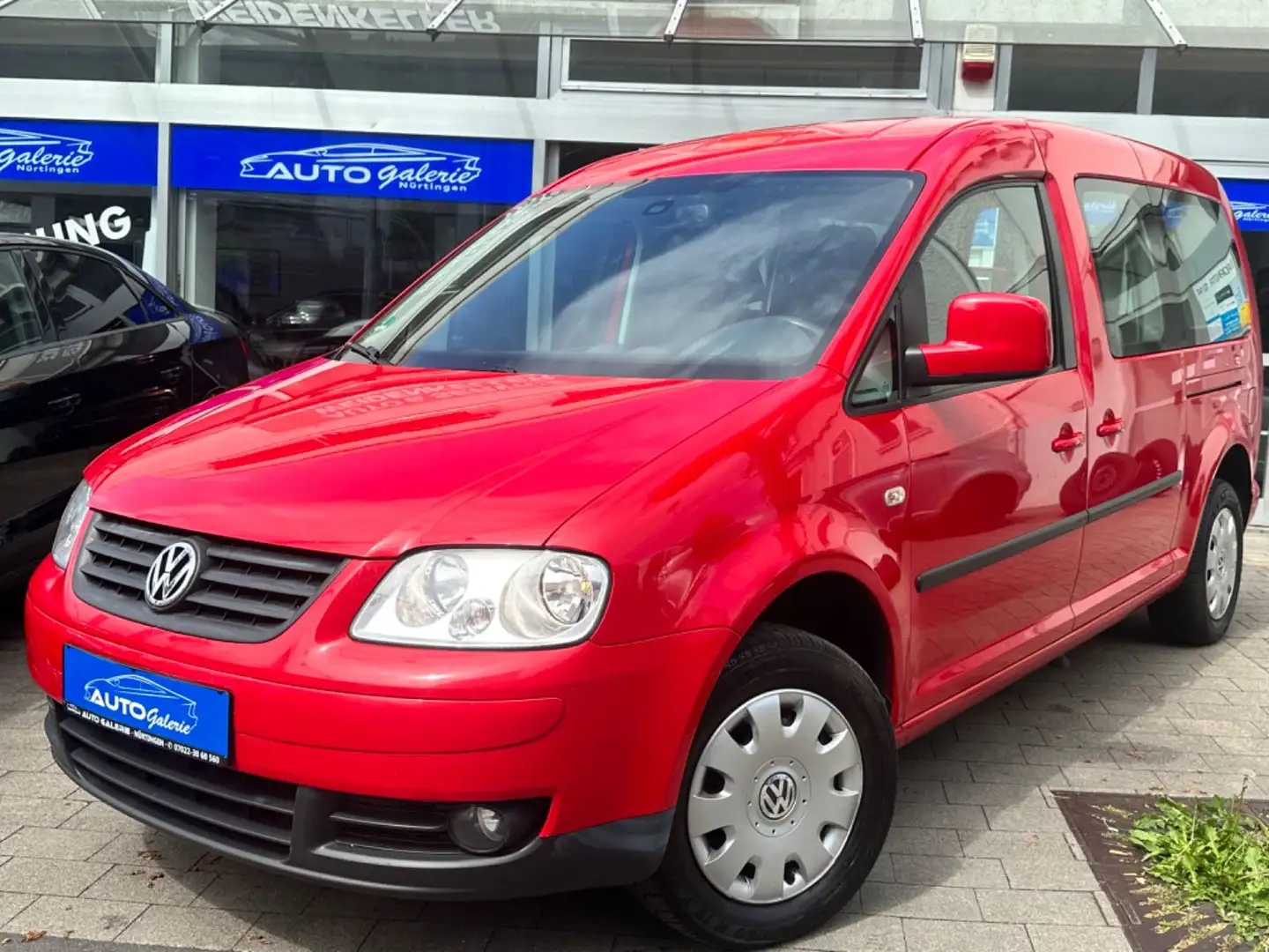 Volkswagen Caddy Maxi Life Team*Behindertengerecht Rampe* Rot - 1