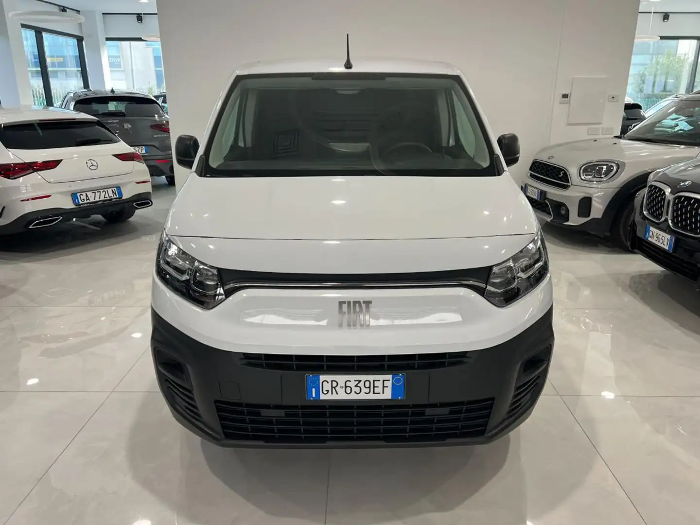 Fiat Doblo Doblò 1.5 BlueHdi 130CV PL-TN passo lungo Van Blanc - 2