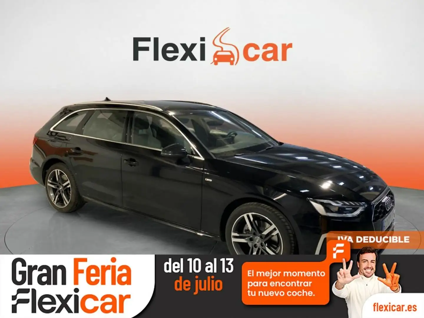 Audi A4 Avant 35 TDI S line S tronic 120kW Zwart - 1