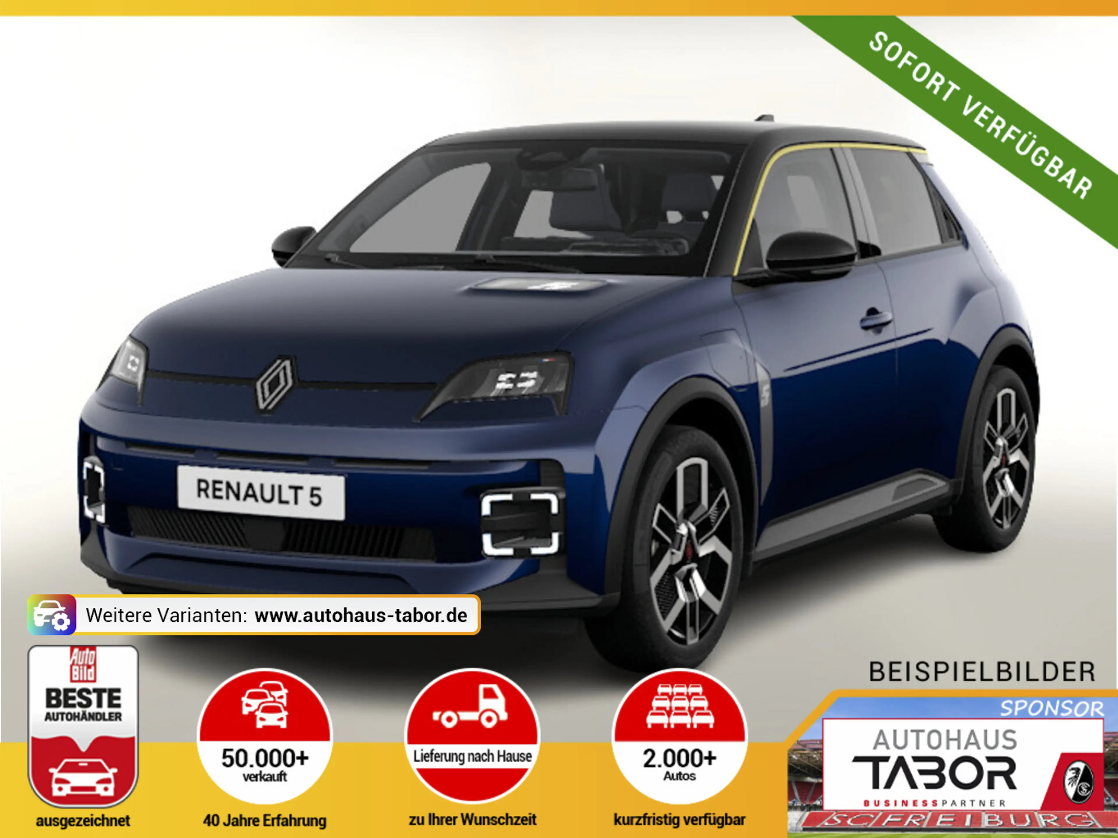 Renault R 5 Techno 10 Comfort Range SHZ PDC Nav UVP-12%*