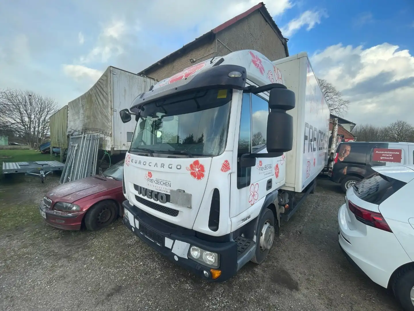 Iveco Eurocargo 75E18 Koffer LBW Weiß - 1