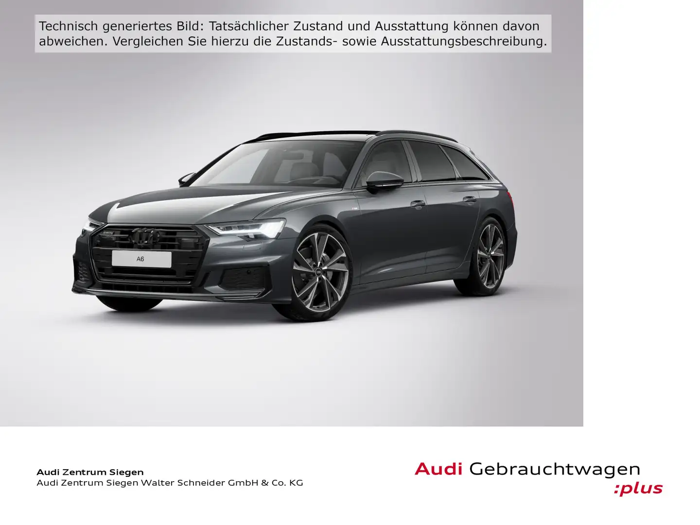 Audi A6 50 TDI quattro sport S Line Plus Pano M Grau - 1