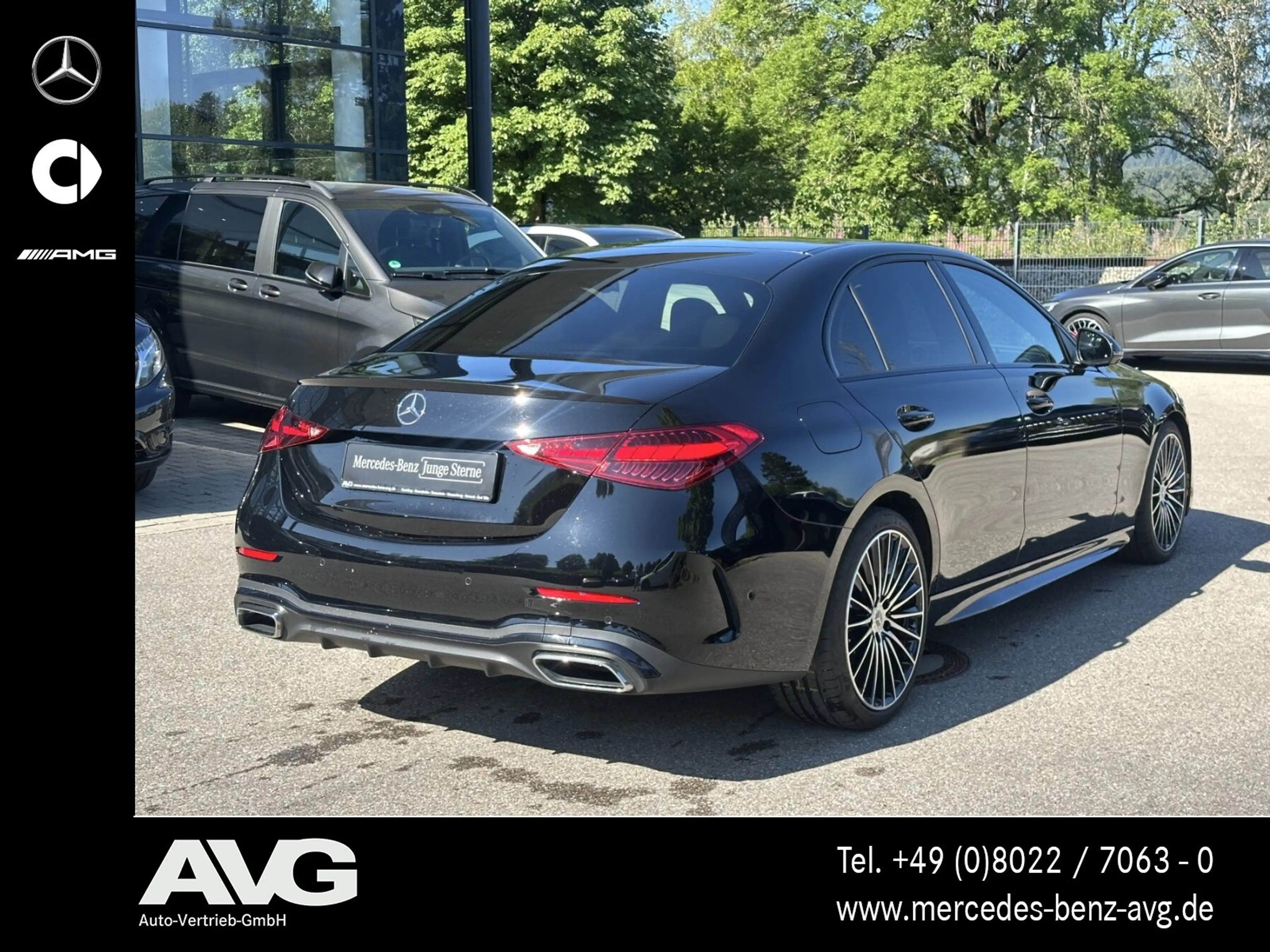 Mercedes-Benz C 300 C 300 4M DIST|SD|HUD|360°|BUR®|AMG|NIGHT|19" SHD — photo 4