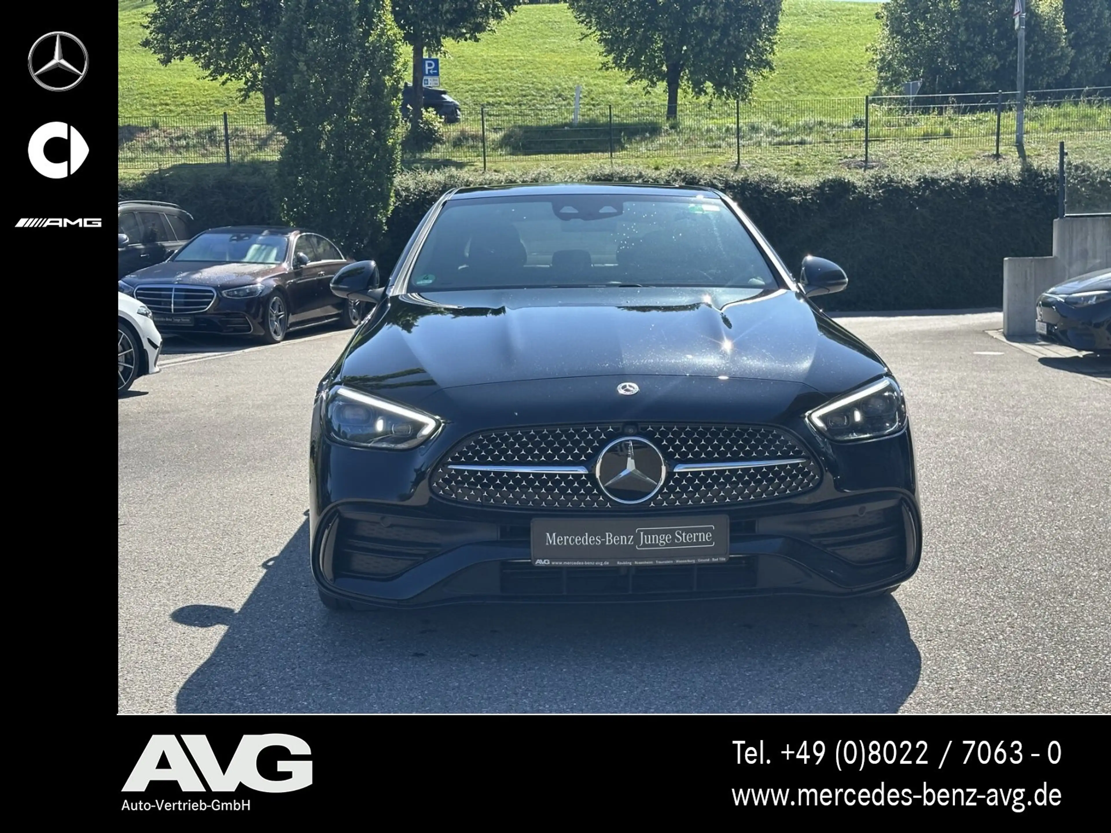 Mercedes-Benz C 300 C 300 4M DIST|SD|HUD|360°|BUR®|AMG|NIGHT|19" SHD — photo 2
