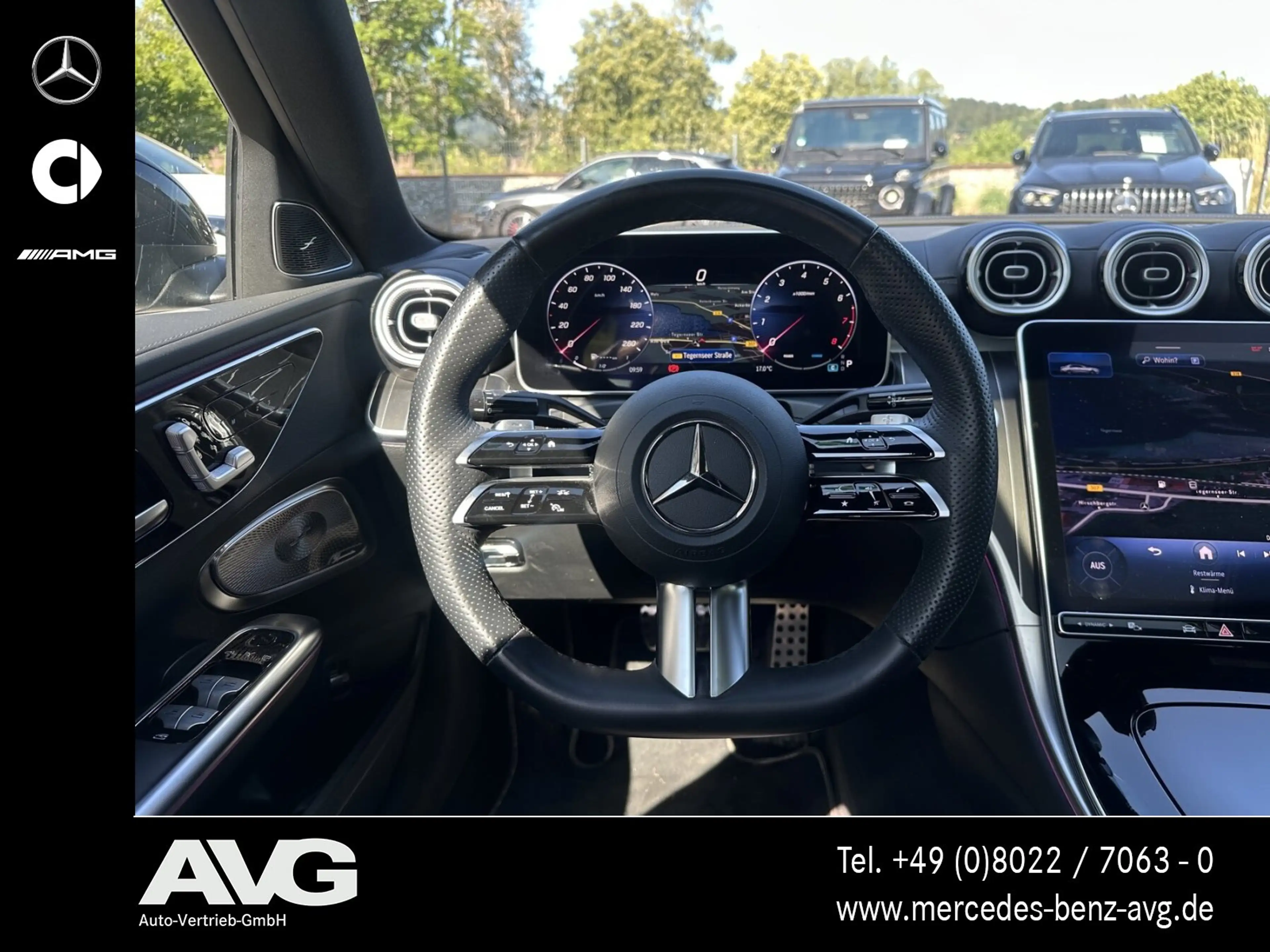 Mercedes-Benz C 300 C 300 4M DIST|SD|HUD|360°|BUR®|AMG|NIGHT|19" SHD — photo 10
