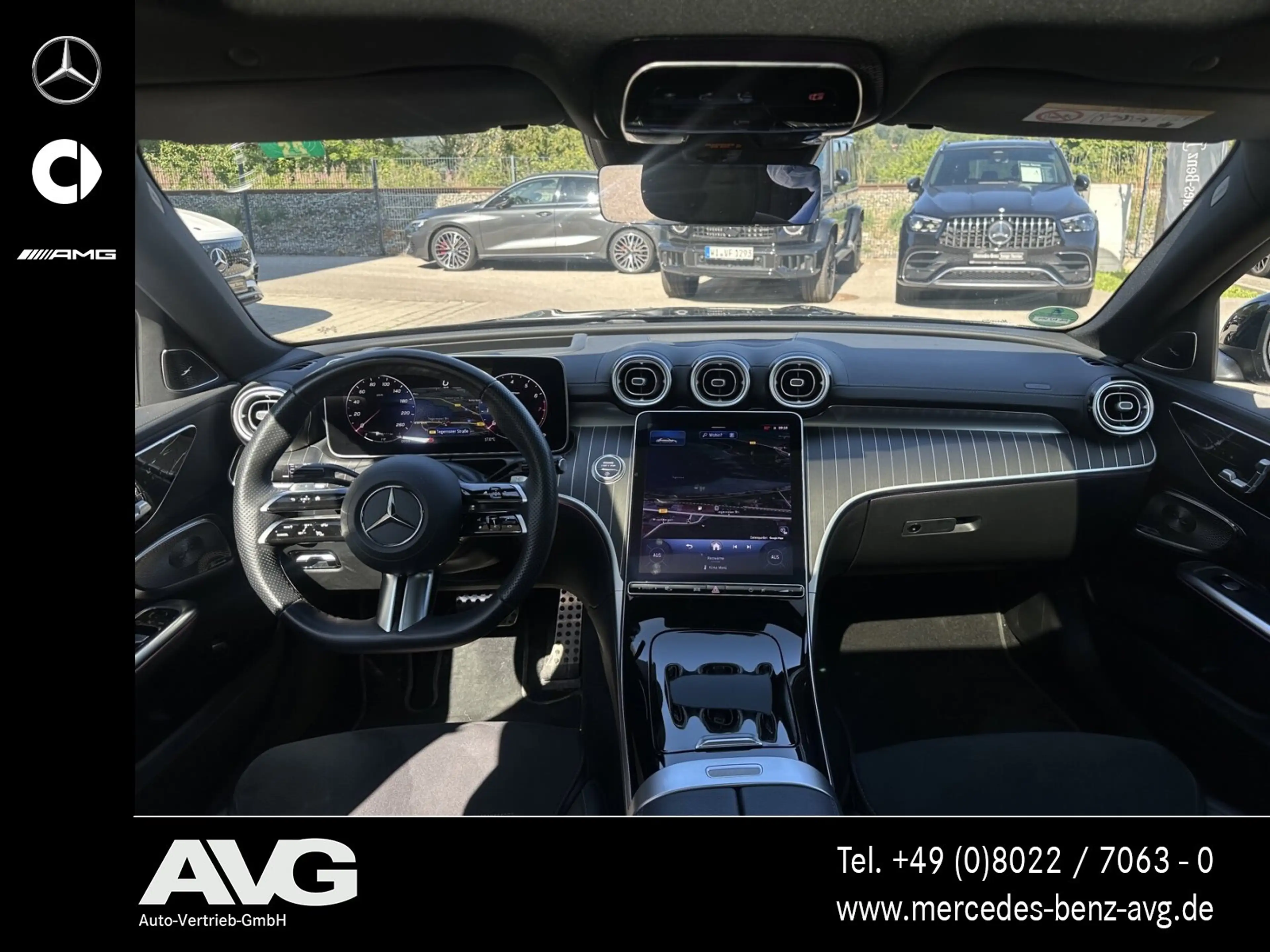 Mercedes-Benz C 300 C 300 4M DIST|SD|HUD|360°|BUR®|AMG|NIGHT|19" SHD — photo 9