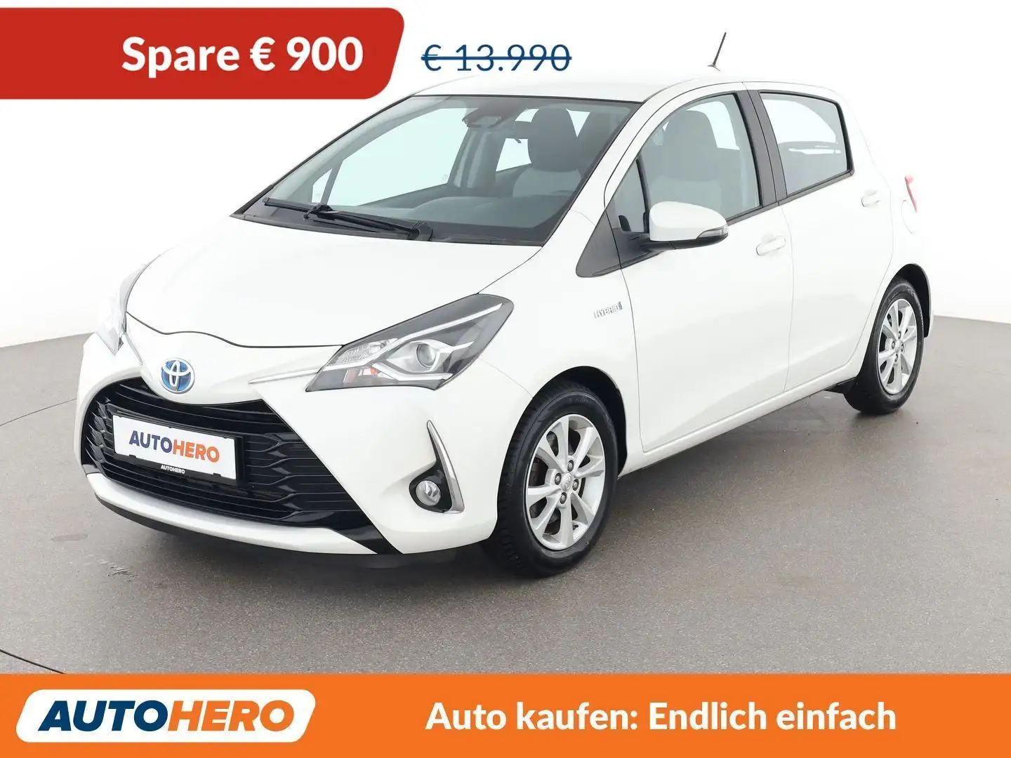 Toyota Yaris 1.5 Hybrid Active Weiß - 1