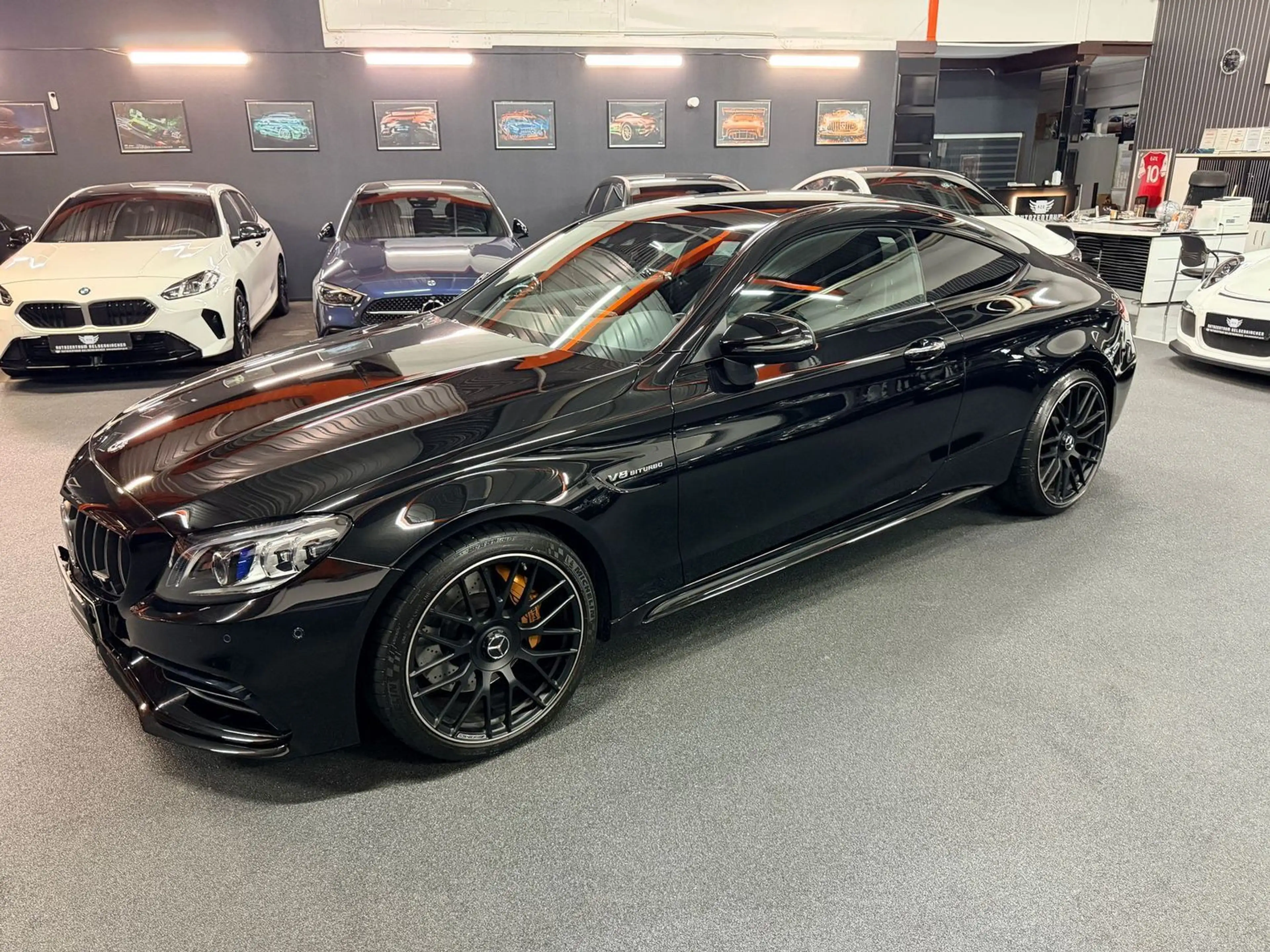 Mercedes-Benz C 63 AMG Coupé PANO/DISTR/LEDER/BURM/MLTBEAM/NIG — photo 3