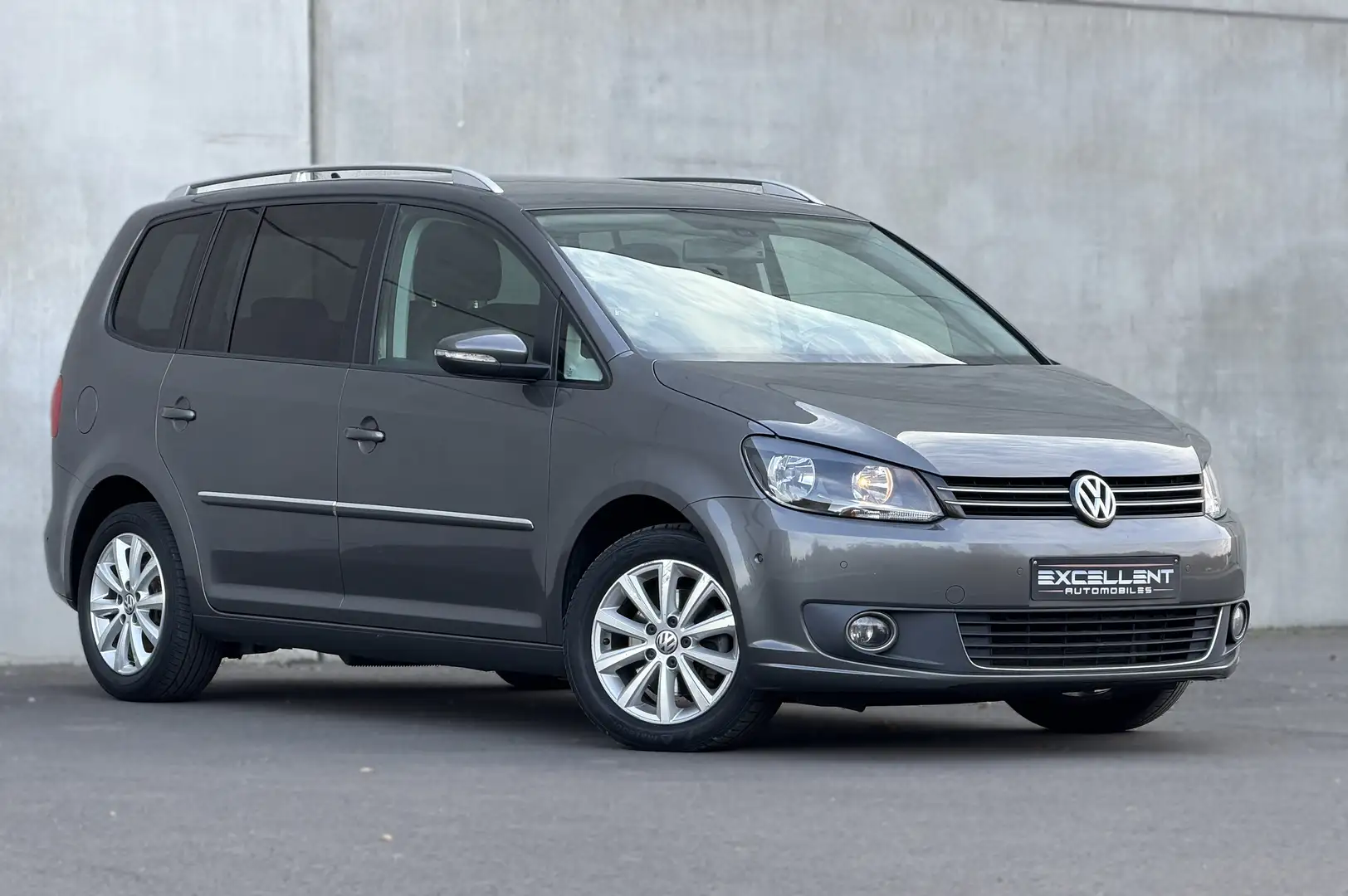 Volkswagen Touran 1.6 CR TDi Highline 7place/GPS/BLUETOOTH/GARANTIE Gris - 2