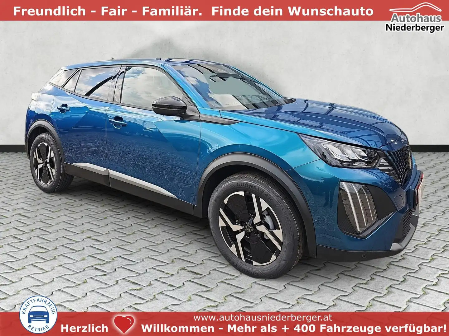 Peugeot 2008 Allure 1.2 PureTech / Rückfahrkamera ACC 74 kW ... Blau - 1