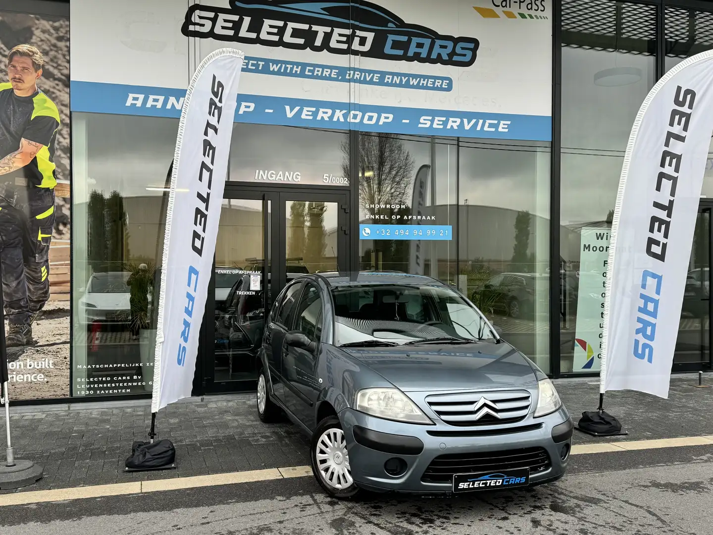 Citroen C3 1.1i benzine Style Gekeurd voor verkoop Grigio - 1