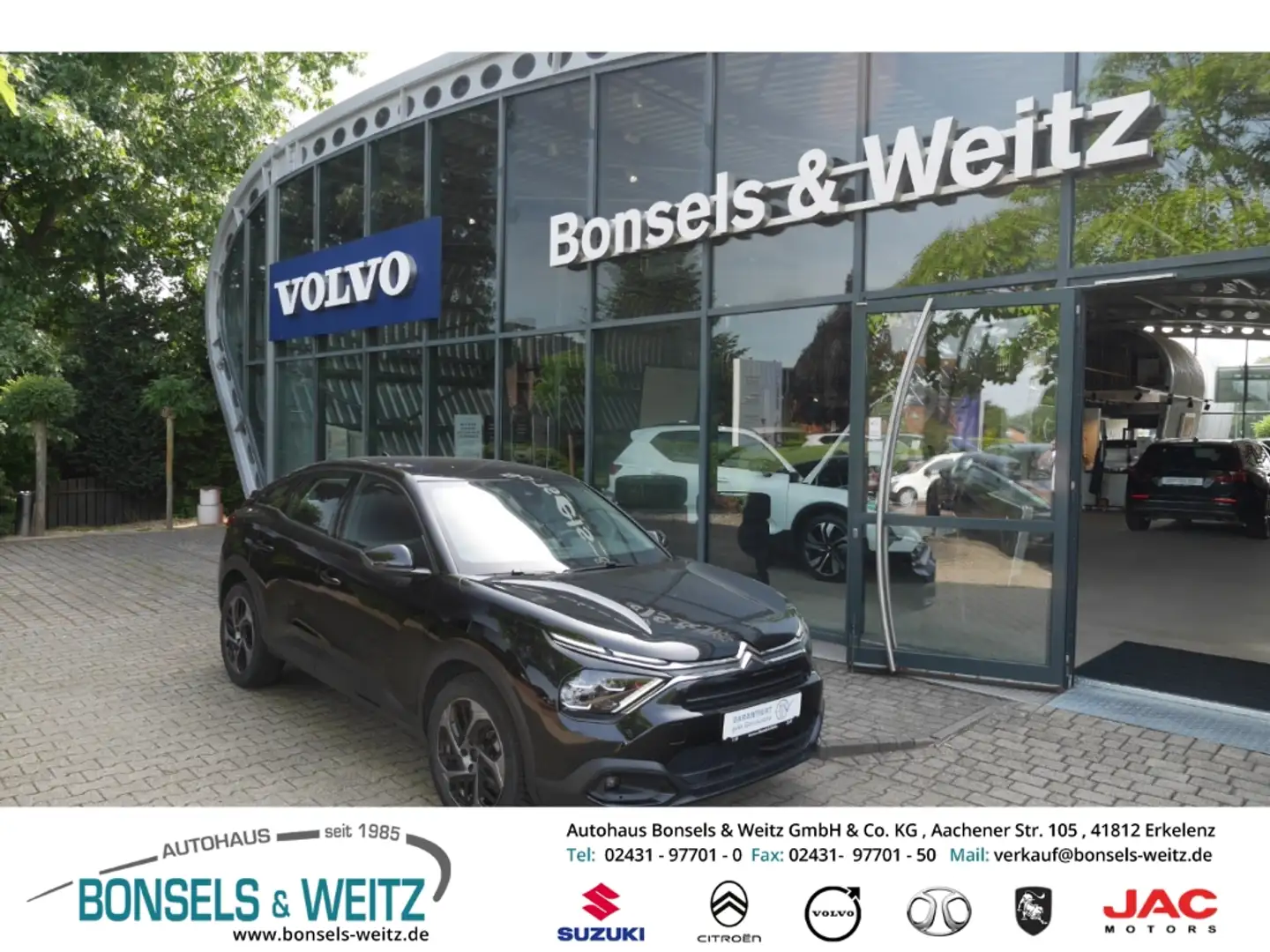 Citroen C4 1.2 EU6e PureTech 130 EAT8 PLUS Navi Digitales Coc Schwarz - 1