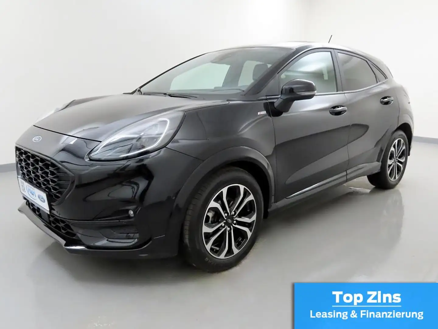 Ford Puma 1.0 M-Hybrid ST-Line AHK+Bi-LED+ACC+Totwink Schwarz - 2