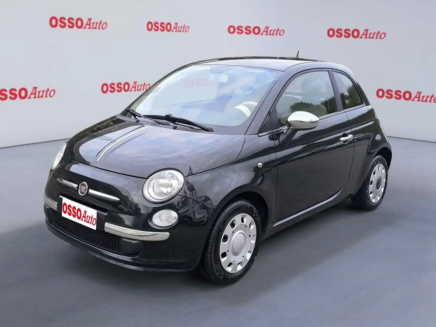 Fiat 500 1.2 BENZINA 69 HP POP NEOPATENTATI Noir - 1