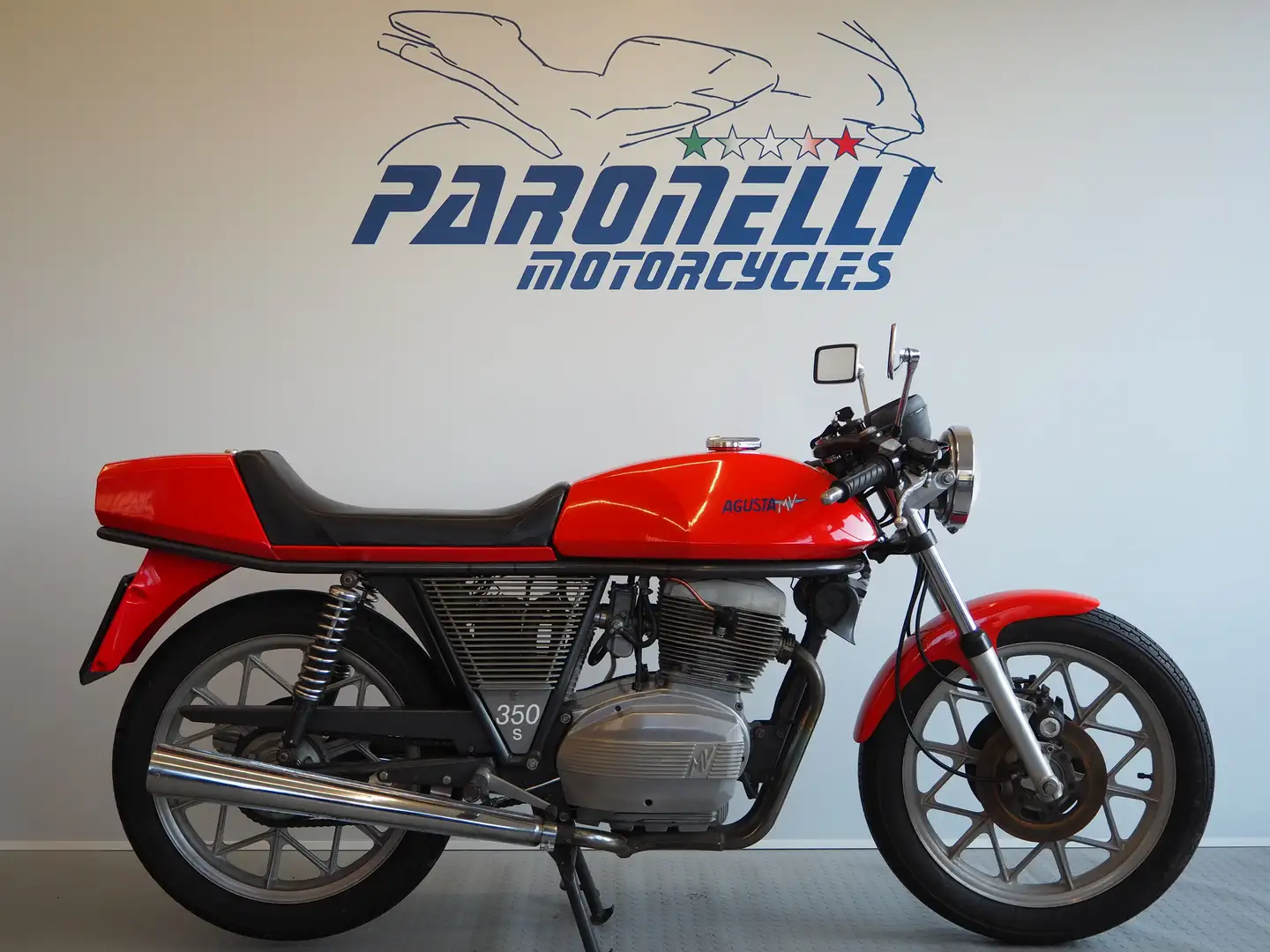 MV Agusta 350 S Ipotesi Kırmızı - 1